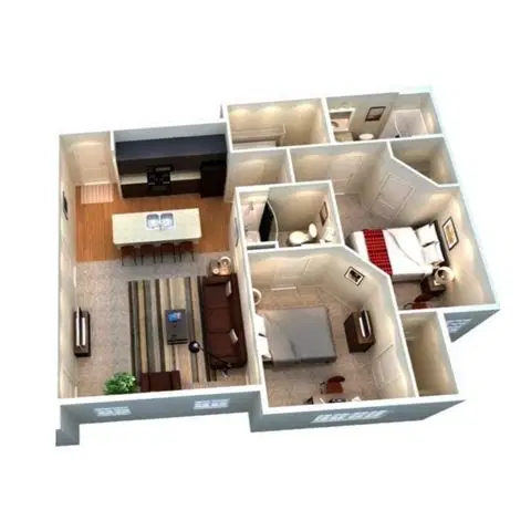 University Edge Youngstown, Youngstown – Room in 2 Bedroom 2 Bathroom | 2x2 N