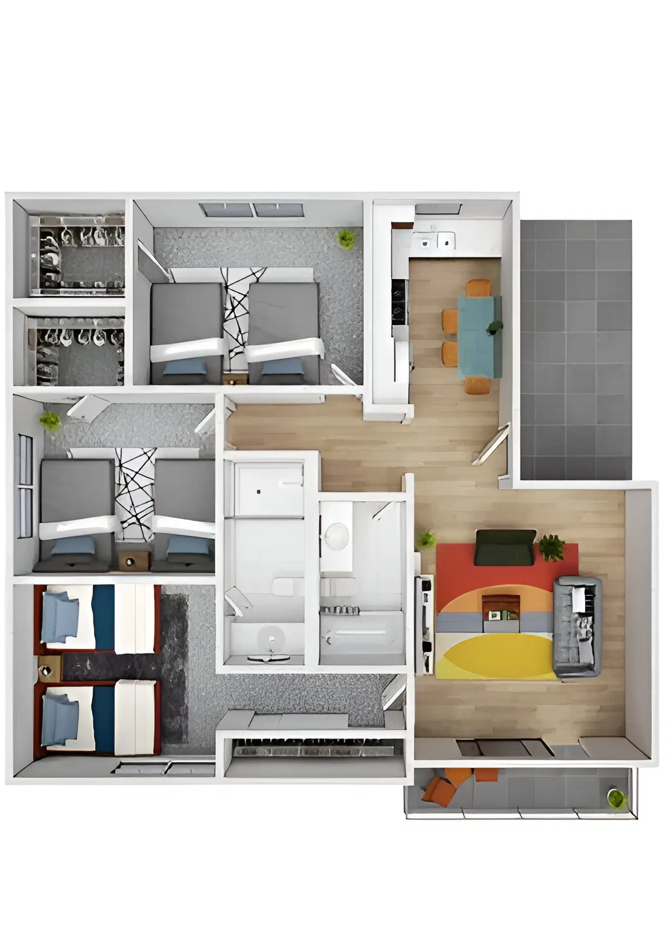 Solis Isla Vista, Goleta – Room in 3 Bedroom 2 Bathroom