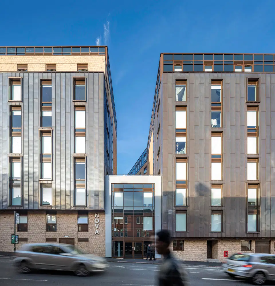 Collegiate Nova, Nottingham – Exterior