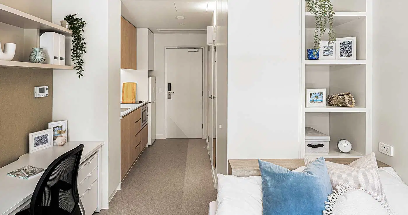 Iglu Mascot Student Accommodation, Sydney – Standard Studio Apartment (Queen)
