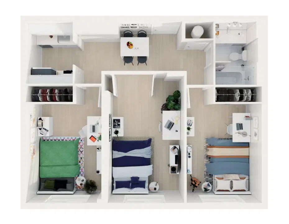 Avant, Toronto – Three Bedroom