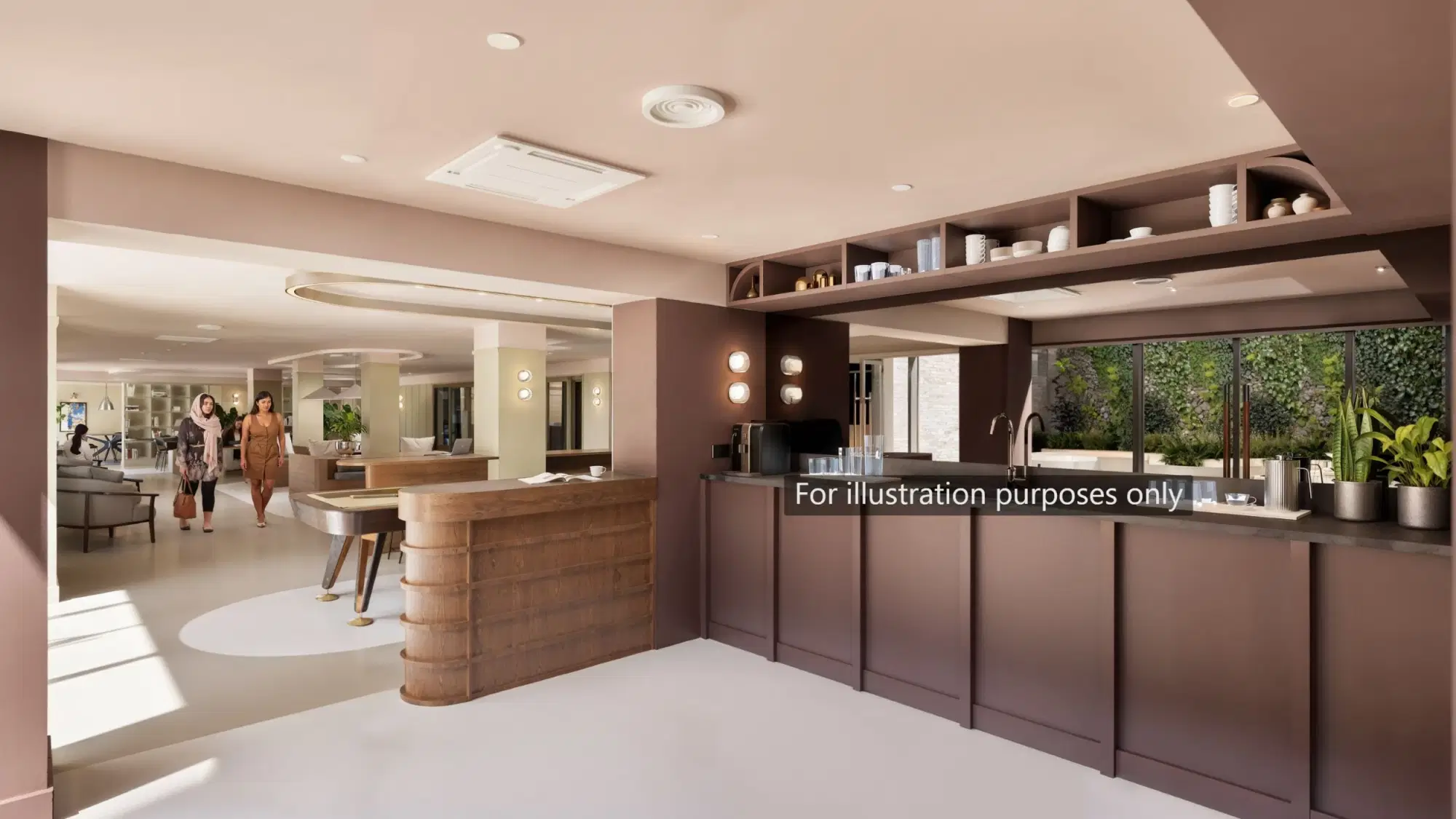 Willen House, London – Common Area