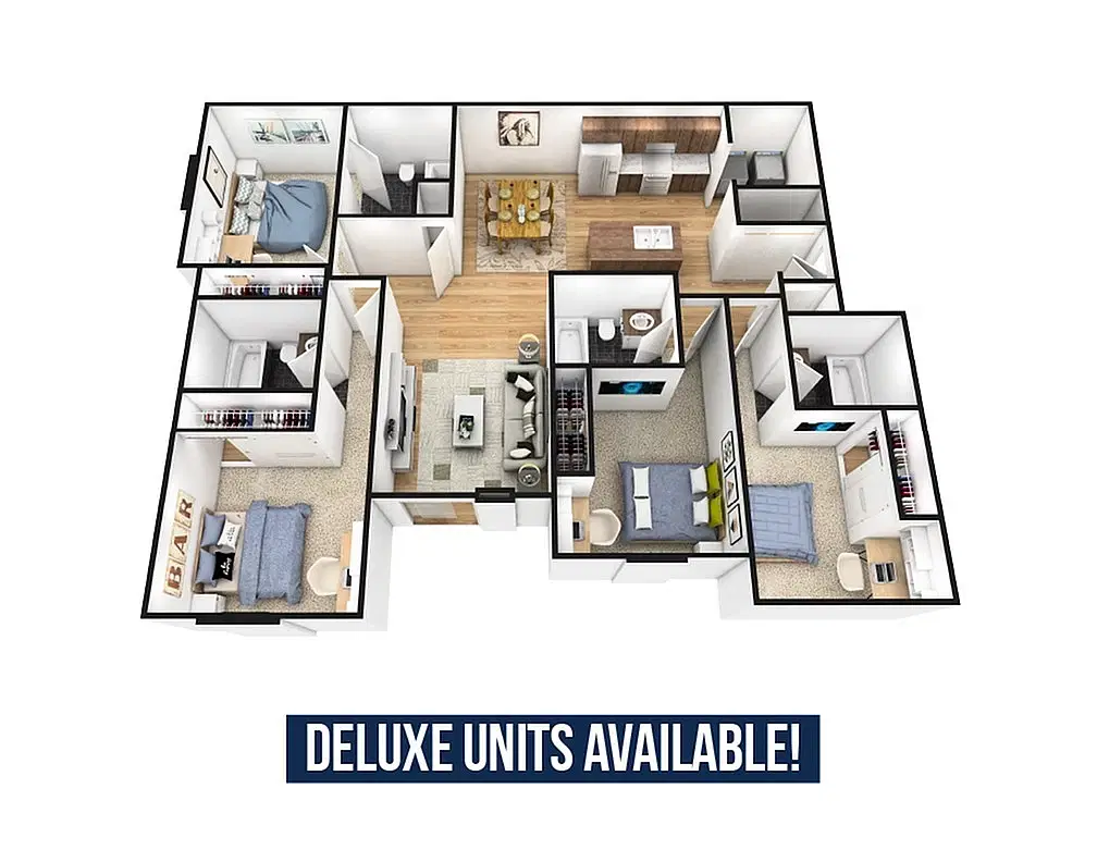 Astoria, Denton – Room in 4 Bedroom 4 Bathroom | 4x4