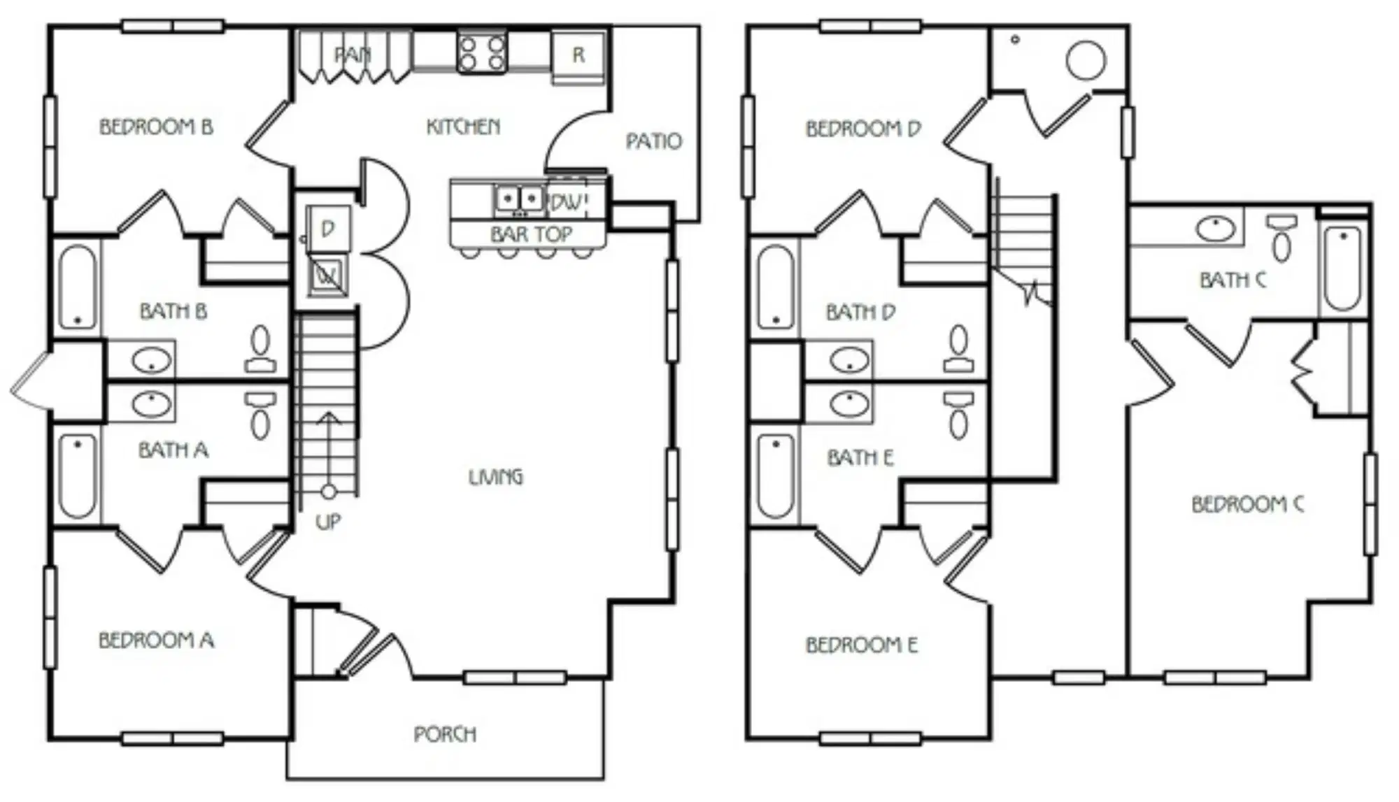 The Waverly, Newark – Hillside - South 5X5 Room in 5 Bedroom 5 Bathroom