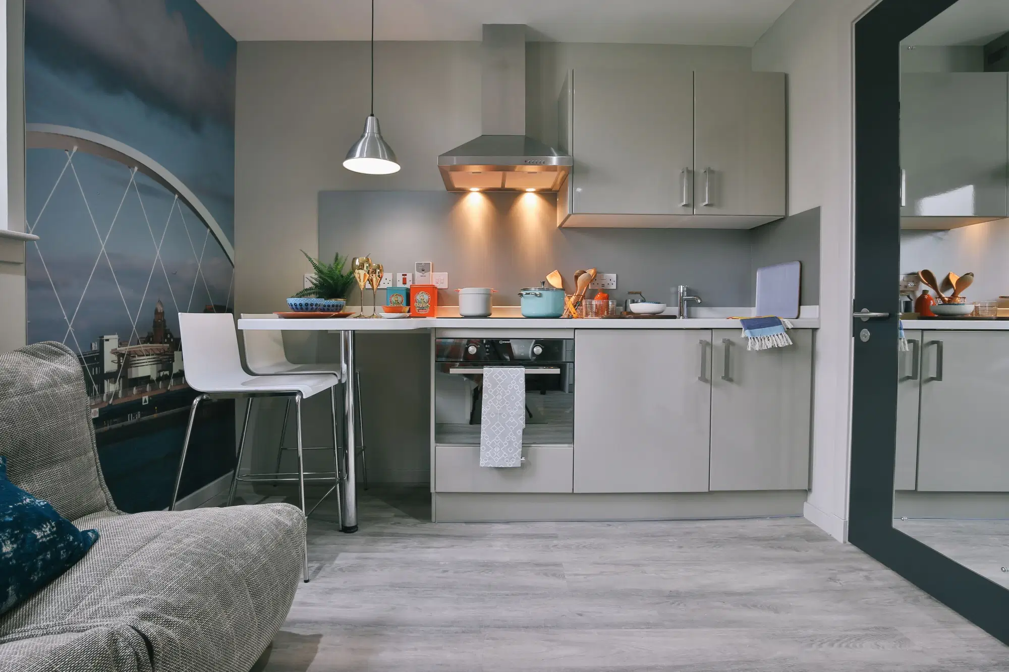 George Street Apartments, Glasgow – Kitchen
