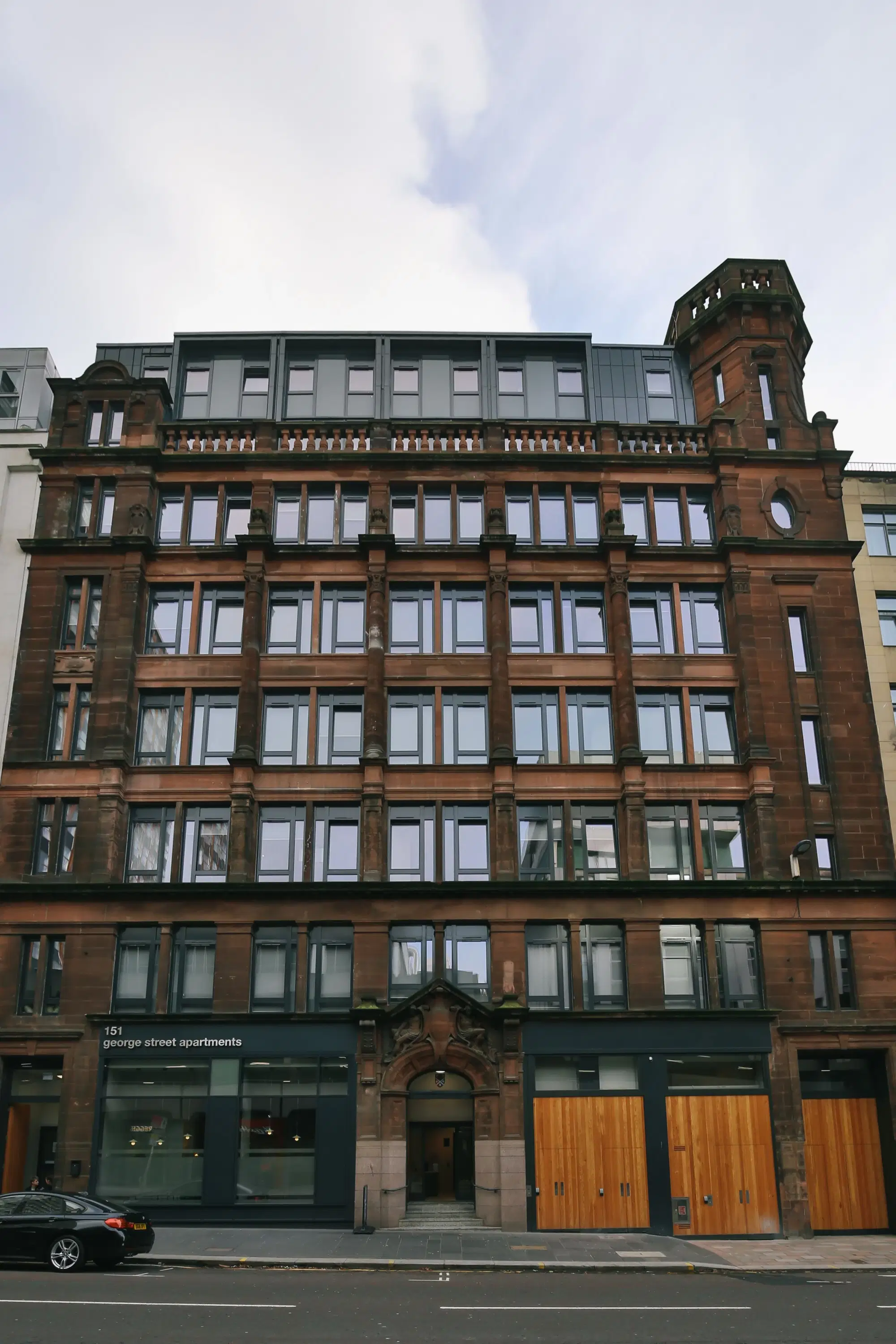 George Street Apartments, Glasgow – Exterior
