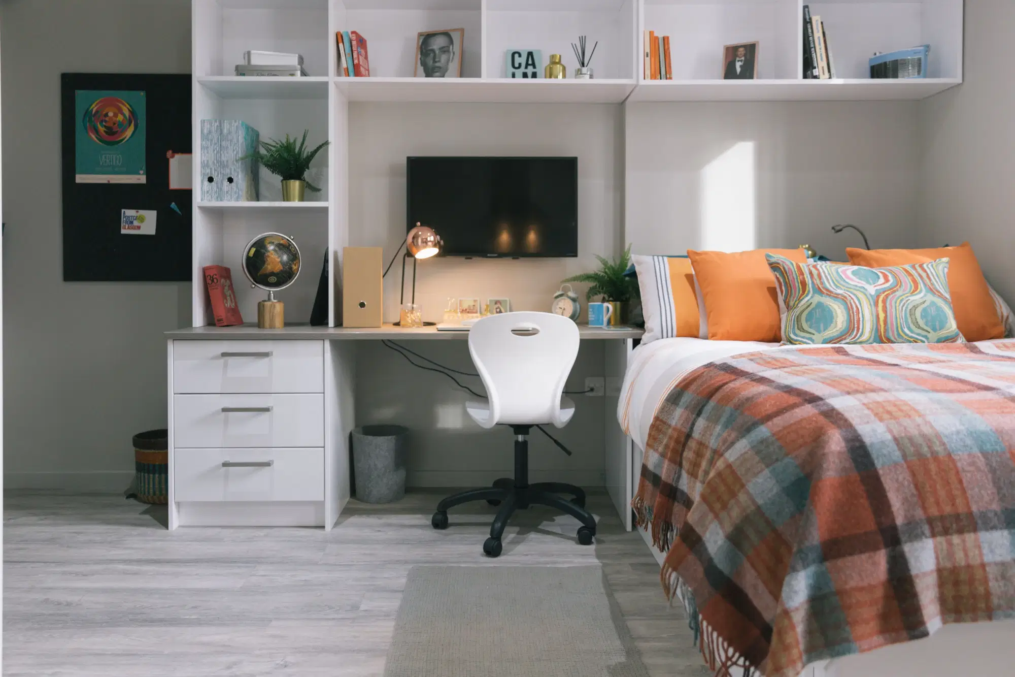 George Street Apartments, Glasgow – Bedroom