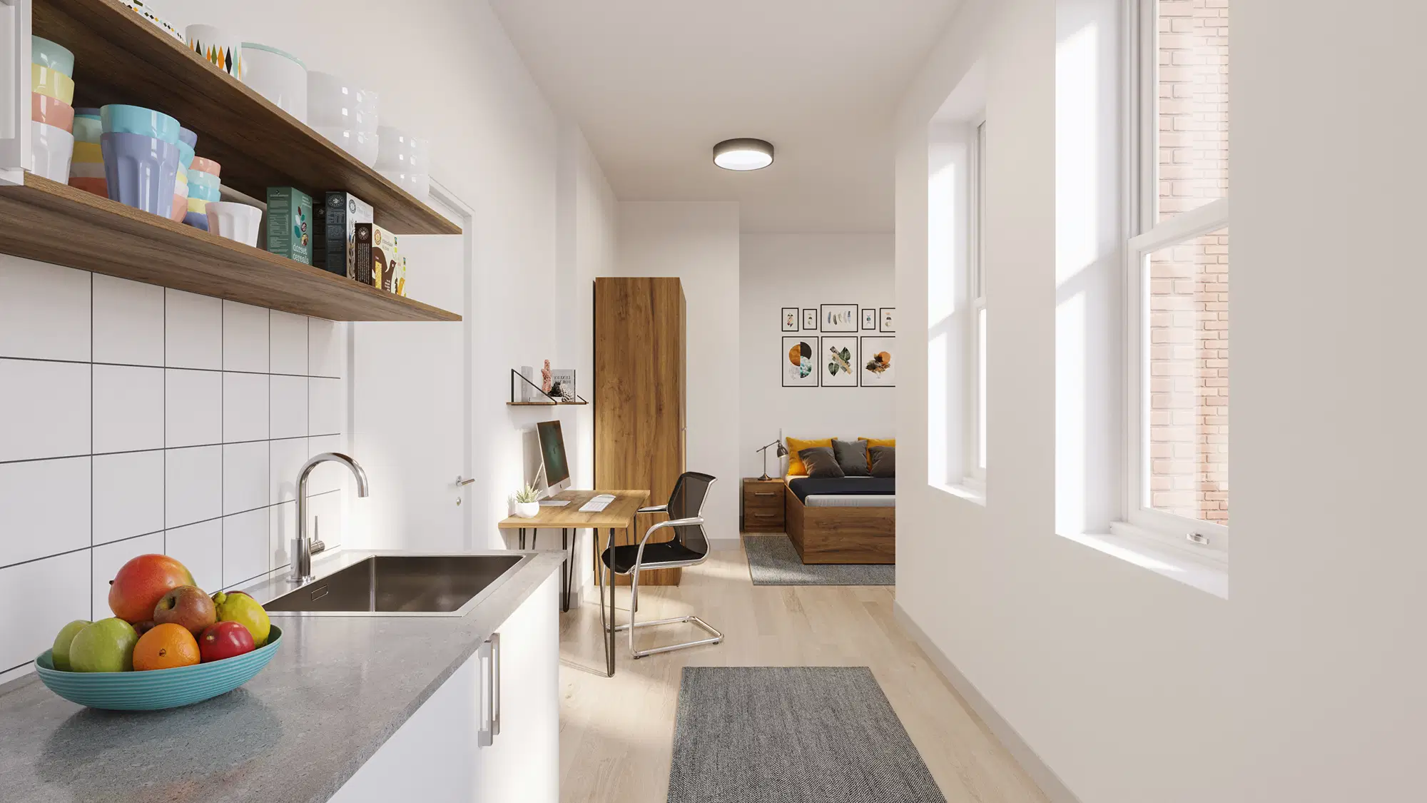 Francis Gardner Studios, London – Kitchen