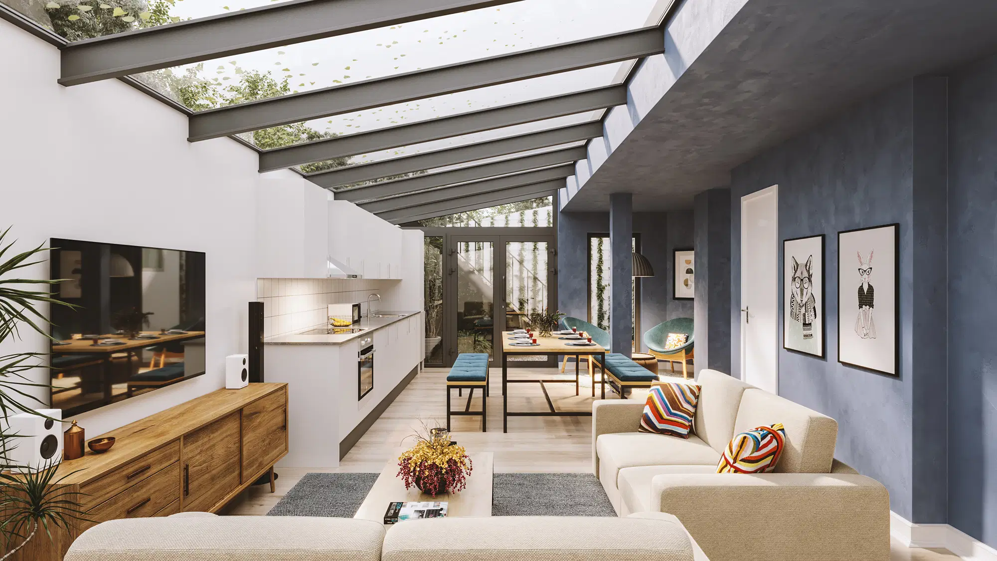 Francis Gardner Studios, London – Common Area