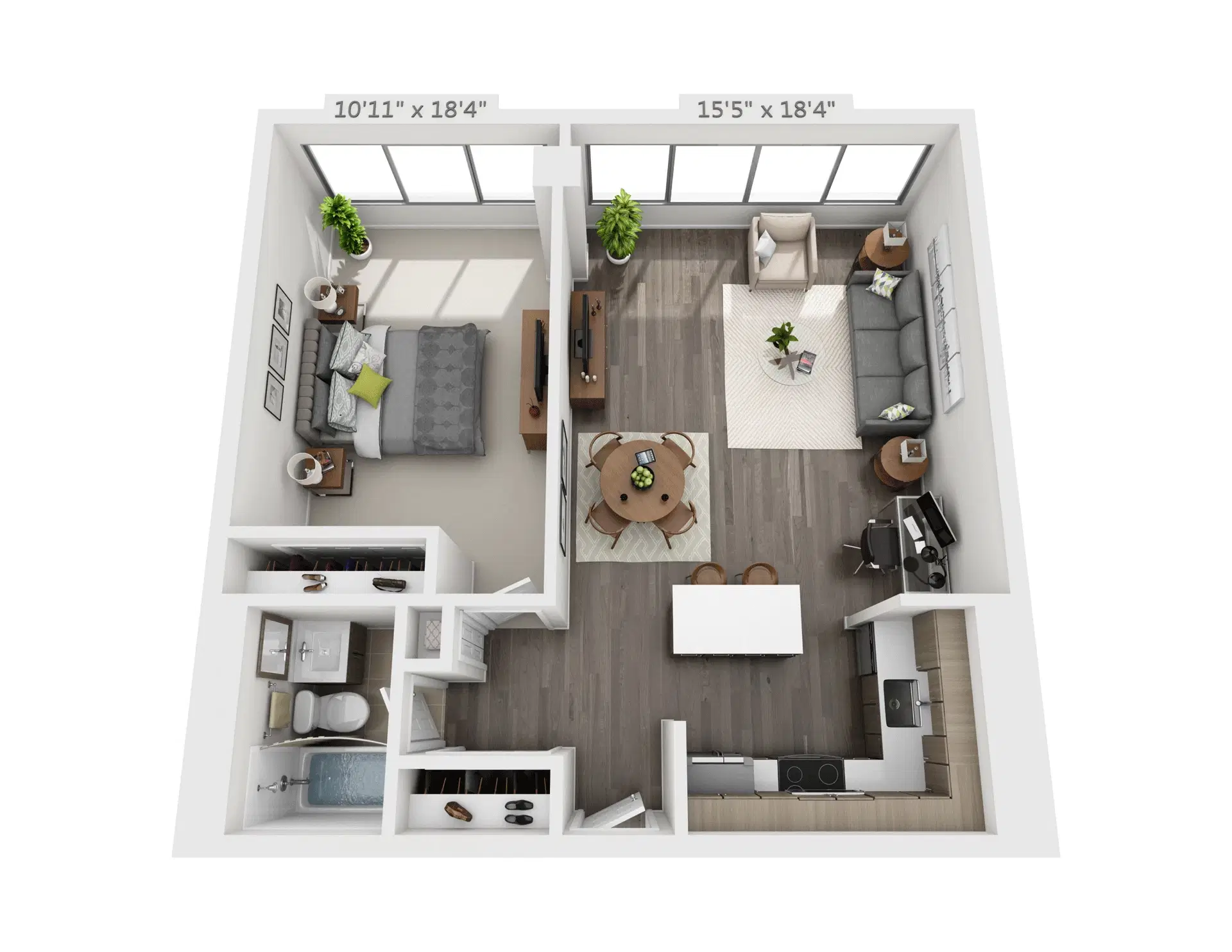Scio At The Medical District, Chicago – Large One Bedroom B3
