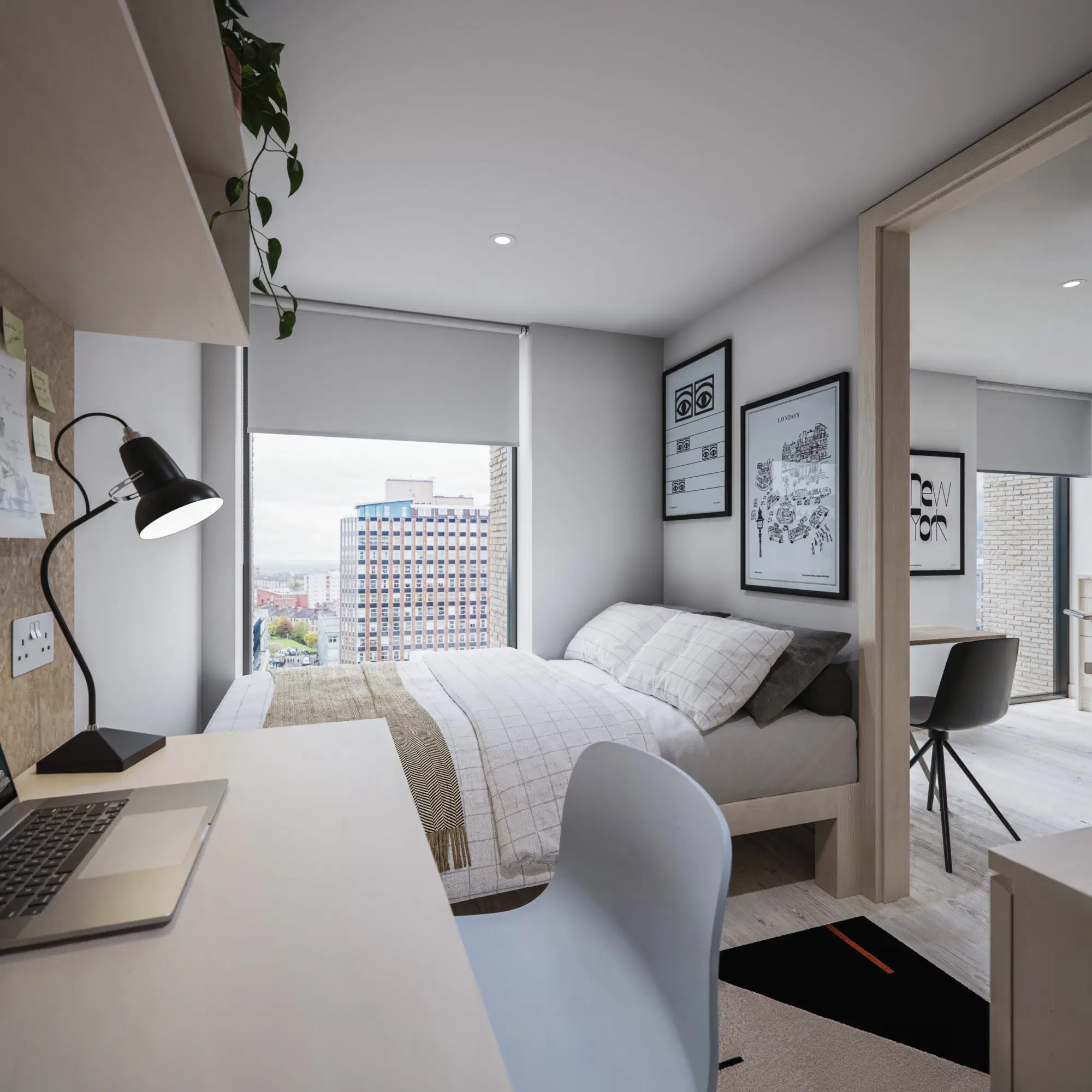 Martha Street Apartments, Glasgow – Premium One Bed Apartment