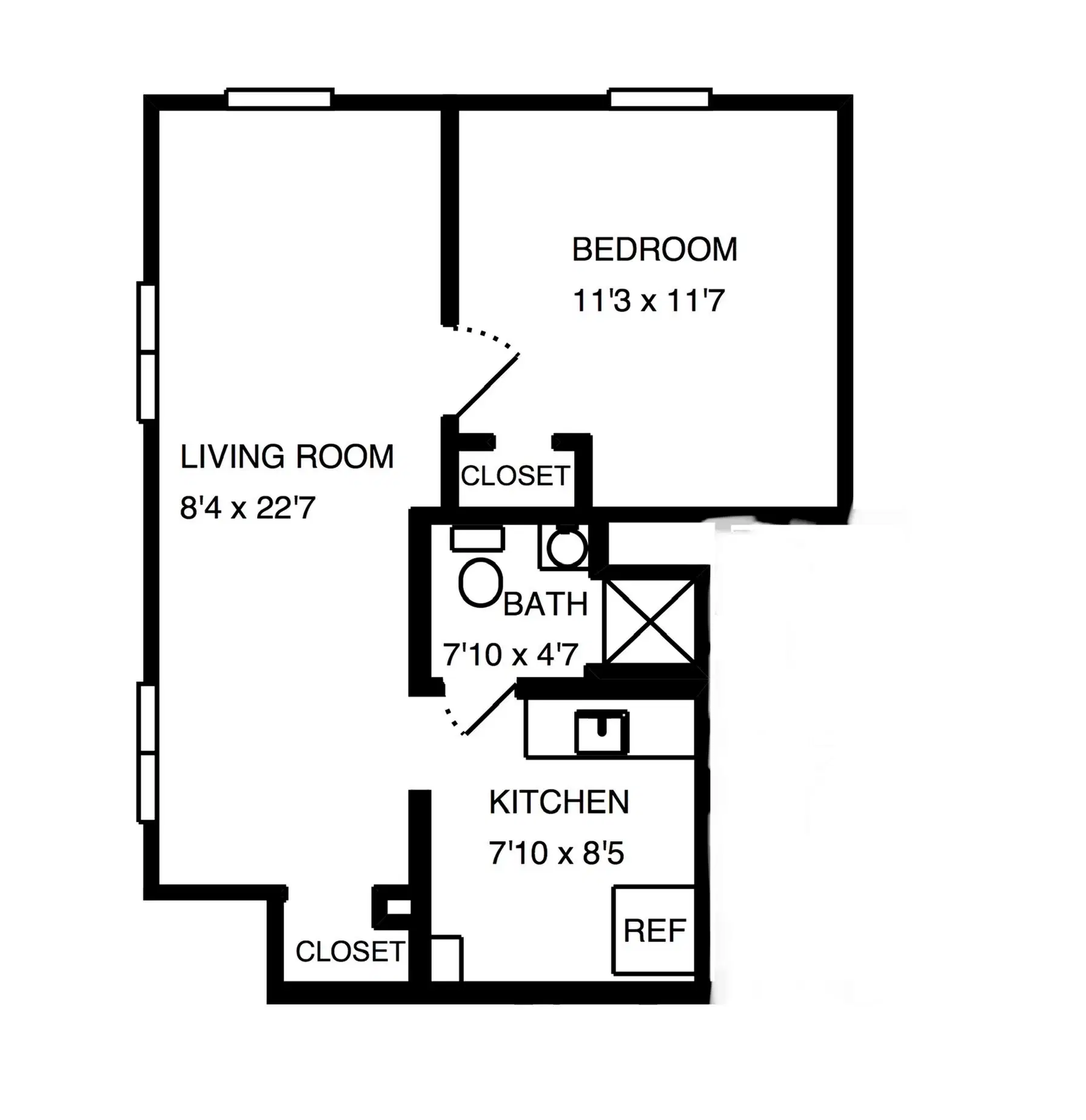 Campus Prime, Syracuse – 1 Bed 1 Bath