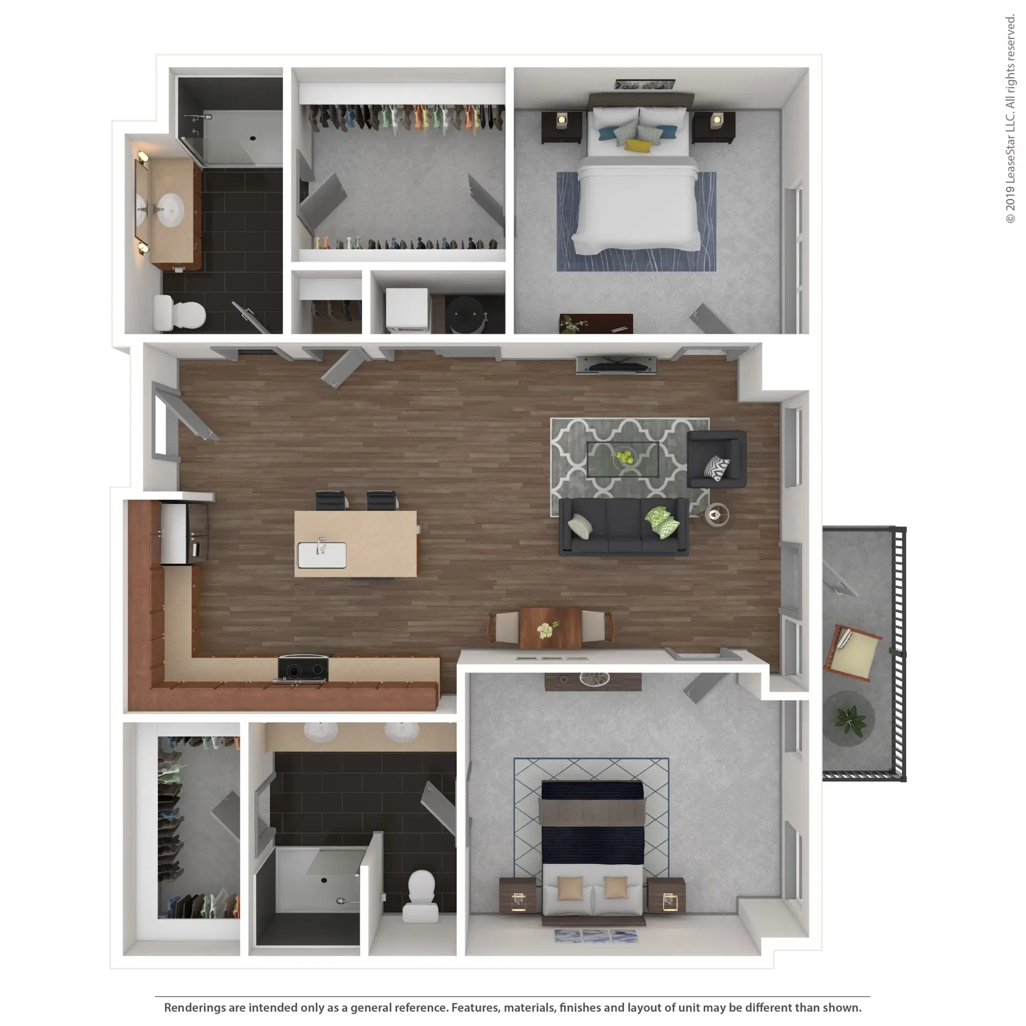 80 On The Commons, Columbus – Pent #201 - 2 Bed 2 Bath