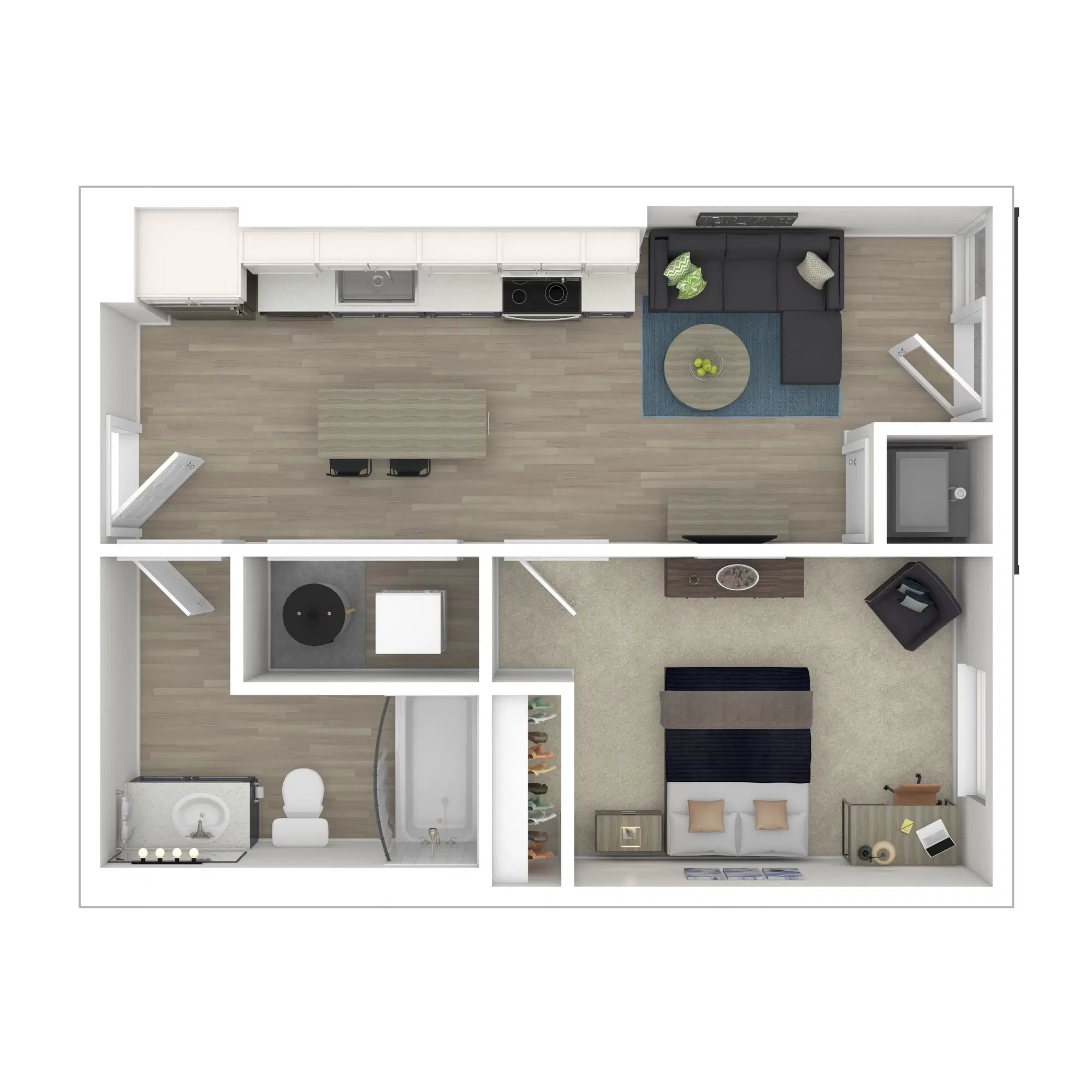 Ascend, Richmond – 1 Bedroom 1 Bathroom | 1X1 B