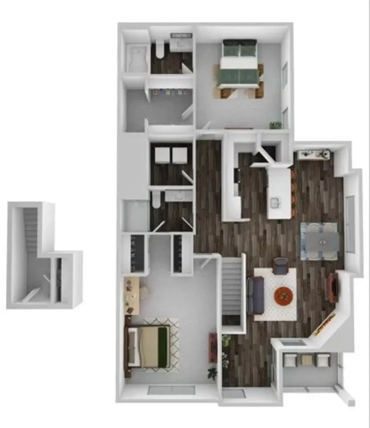 Burrough’s Mill, Cherry Hill – Renovated Mt. Laurel - 2 Bed 2 Bath