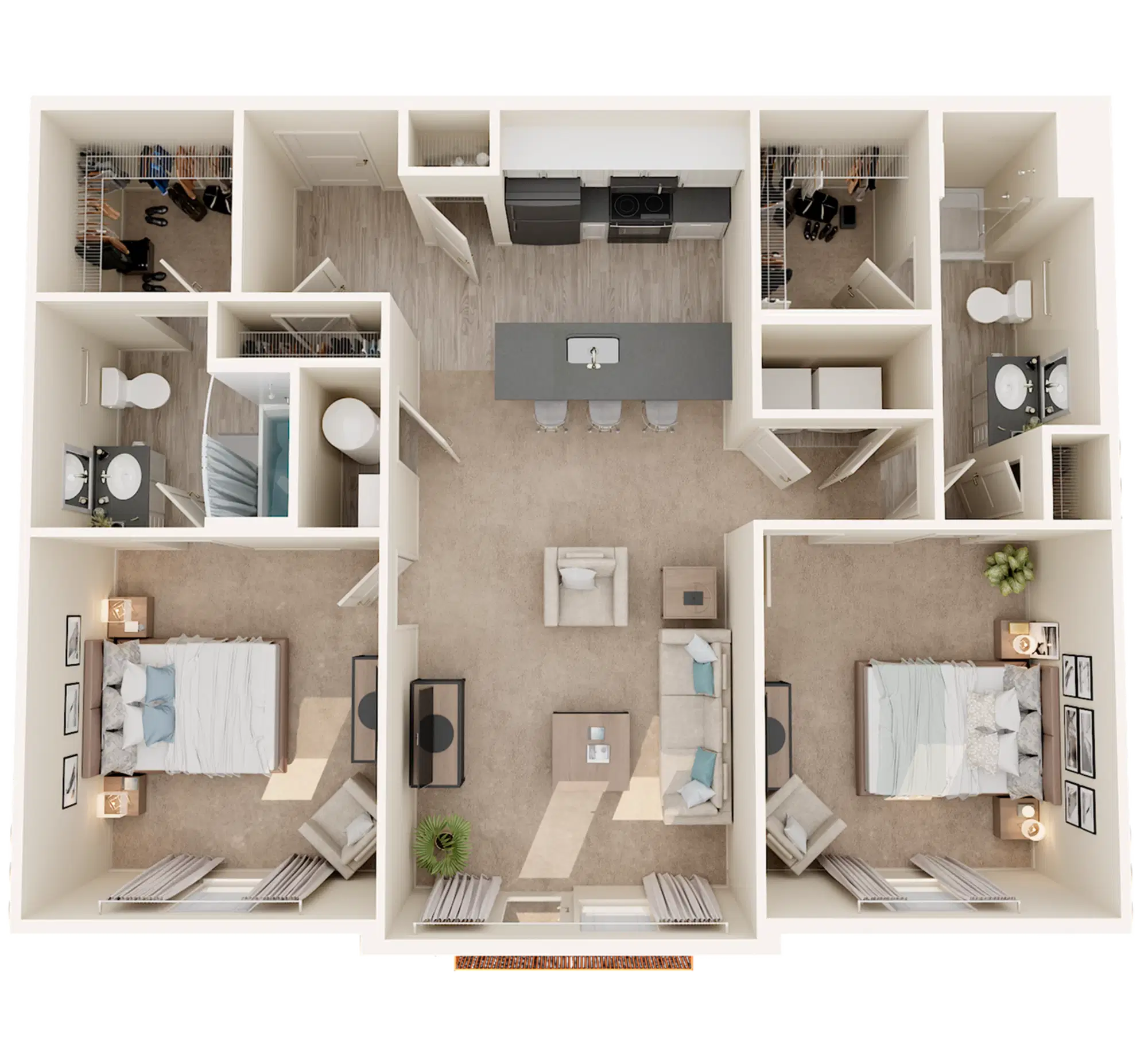 Marina Lofts, Toledo – Room in 2 Bedroom 2 Bathroom | The Tug
