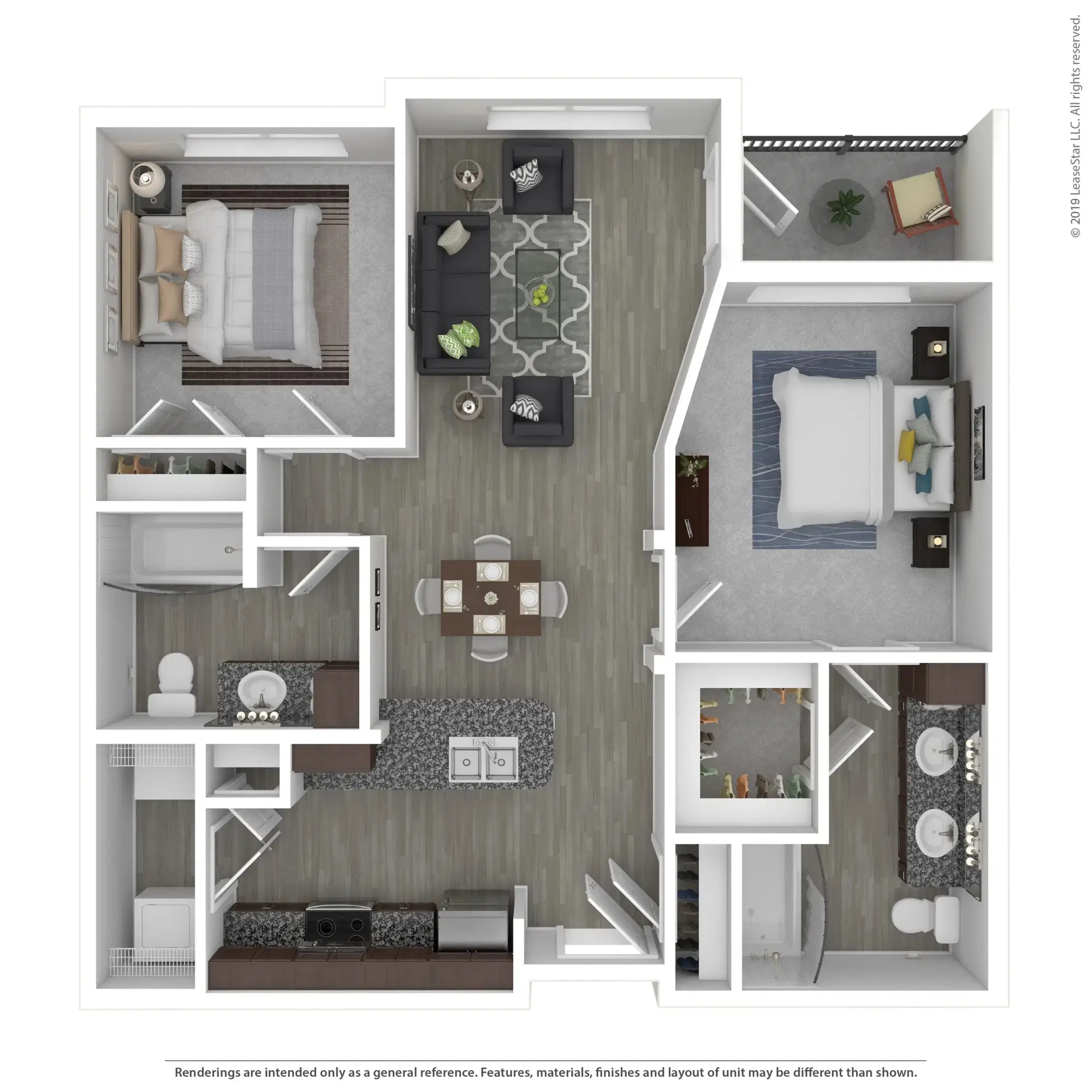 801 Polaris, Columbus – Whitman - 2 Bed 2 Bath