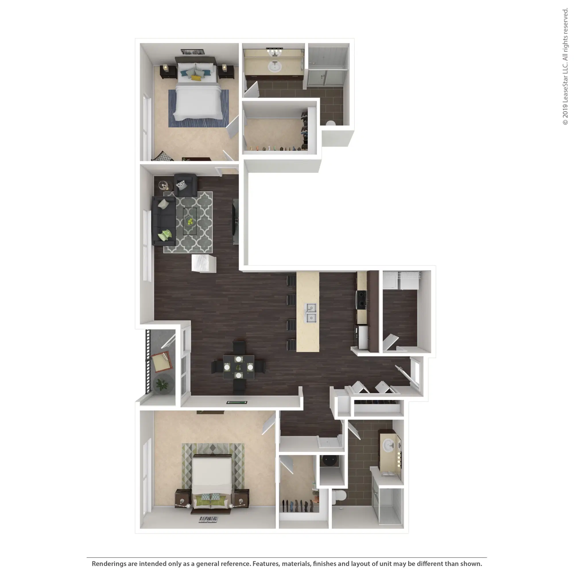 250 High, Columbus – Penthouse No. 19 - 2 Bed 2 Bath