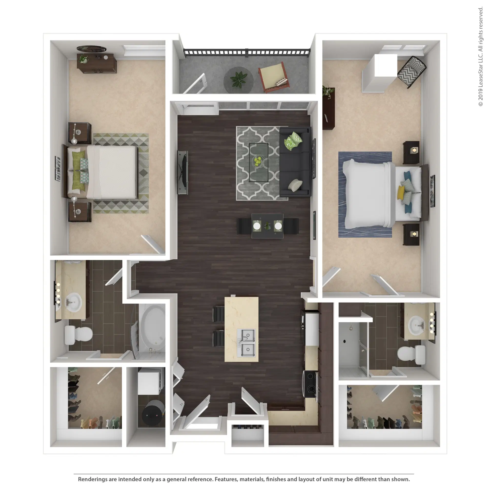250 High, Columbus – Residence No. 85 - 2 Bed 2 Bath