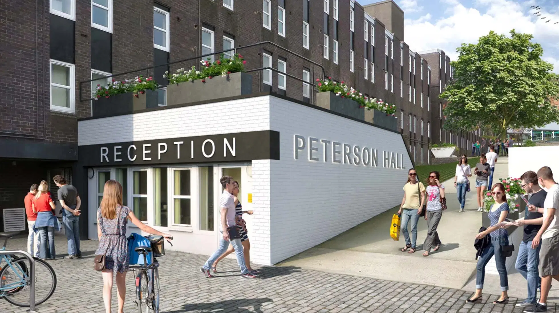 Peterson Hall, Dundee – Exterior