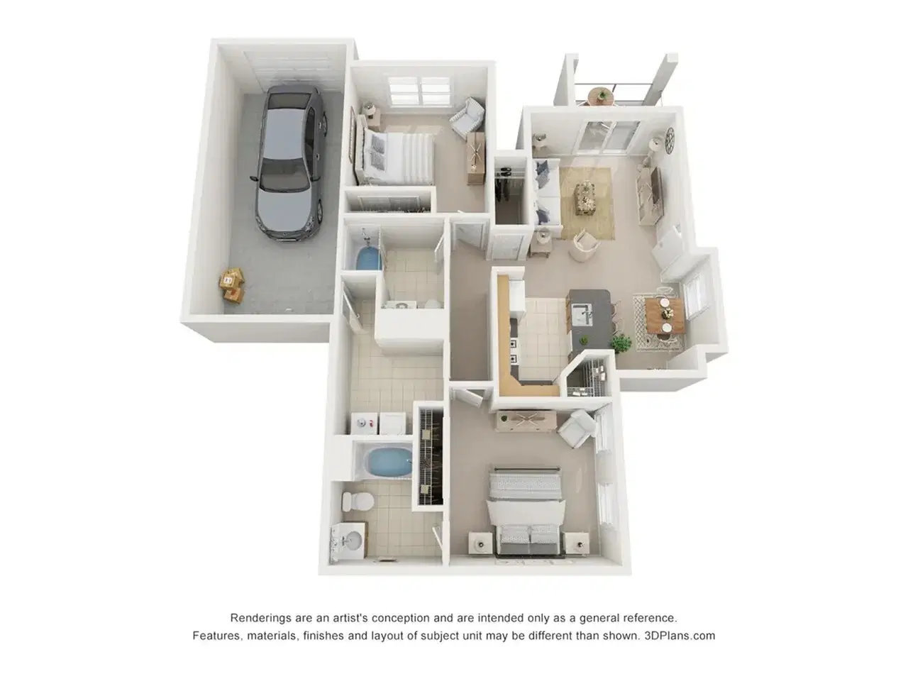 Burrough’s Mill, Cherry Hill – Renovated Voorhees - 2 Bed 2 Bath