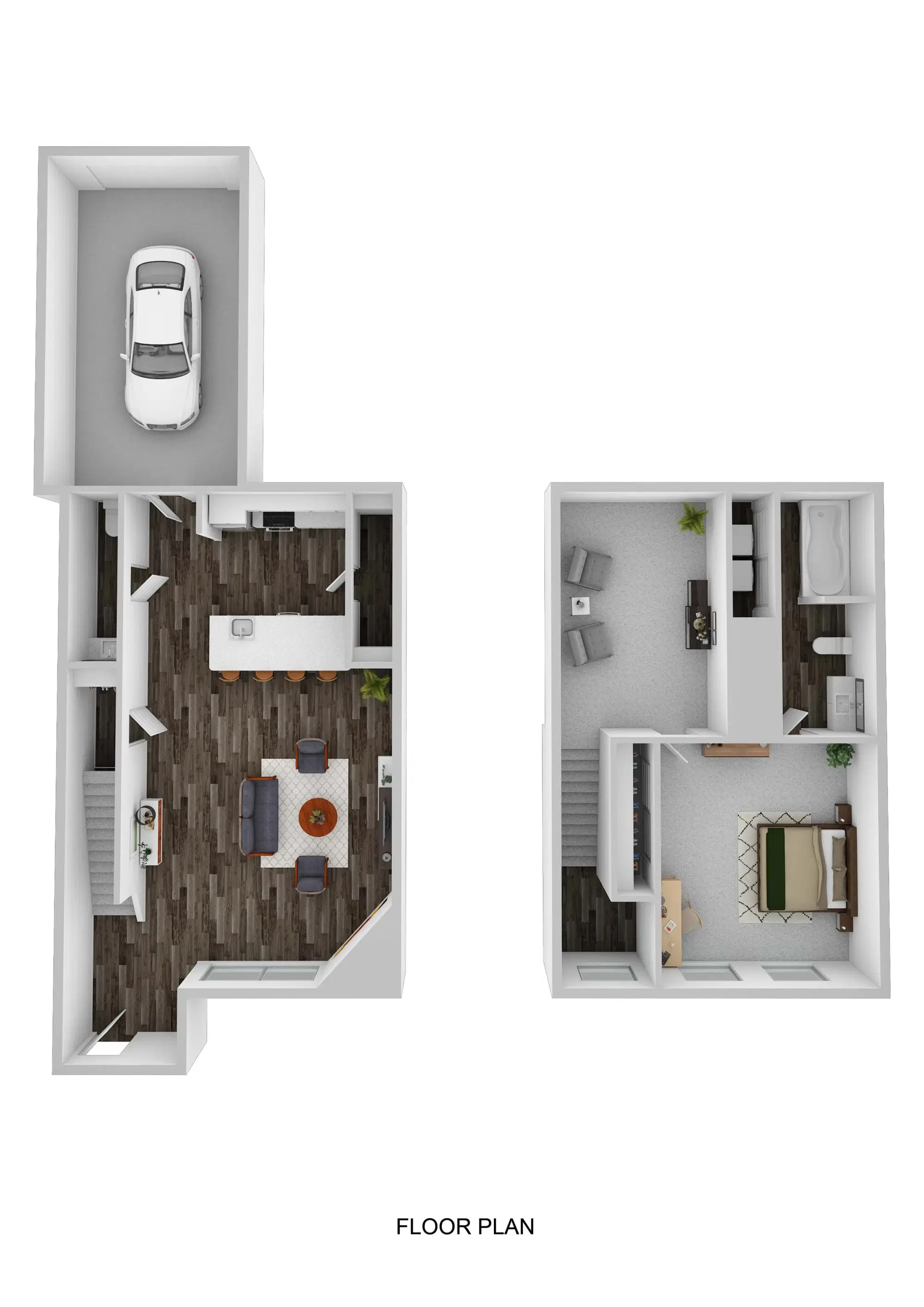 Burrough’s Mill, Cherry Hill – Renovated Plymouth with Den - 1 Bed 1.5 Bath