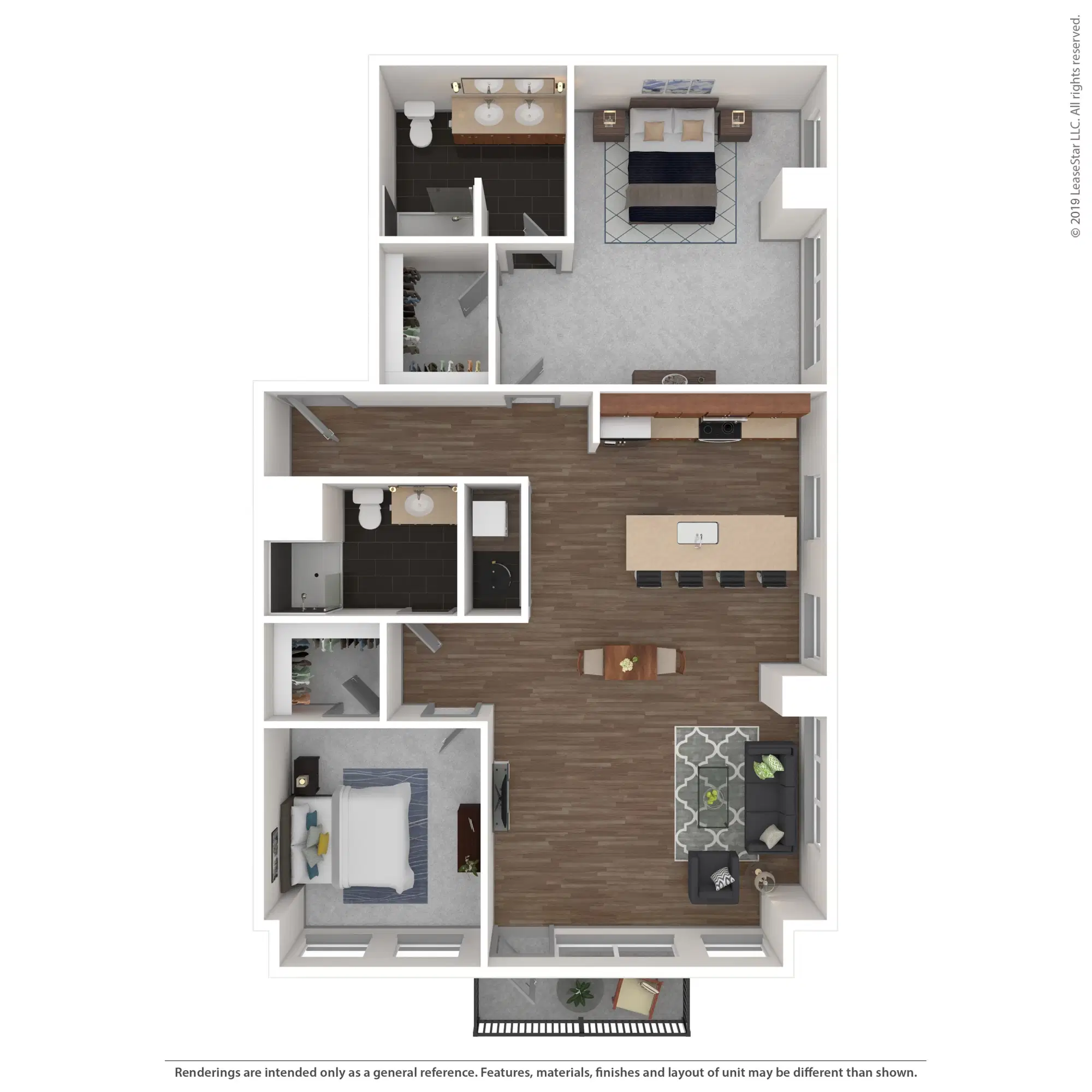 80 On The Commons, Columbus – Pent #202 - 2 Bed 2 Bath