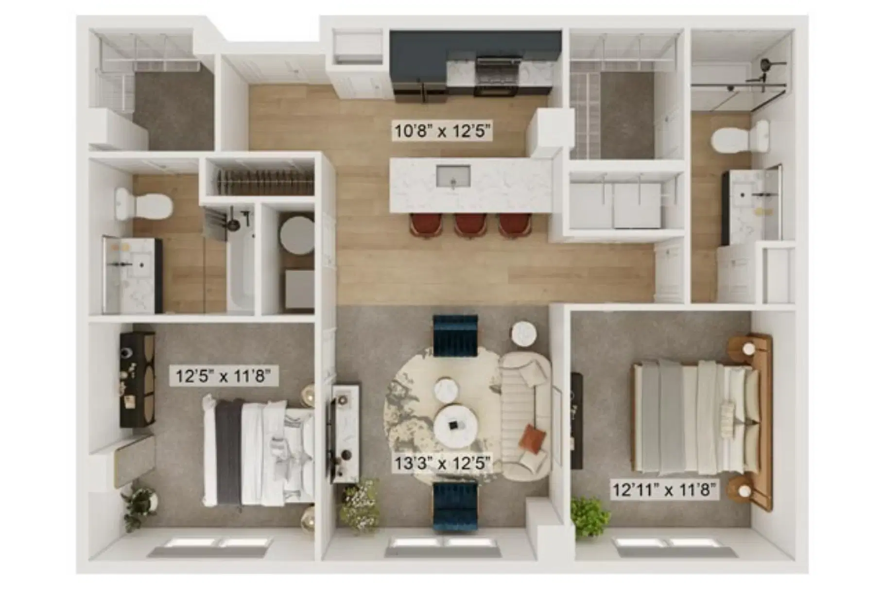 Gateway Lofts Lexington, Lexington – Barbaro - 1 Bed 1 Bath