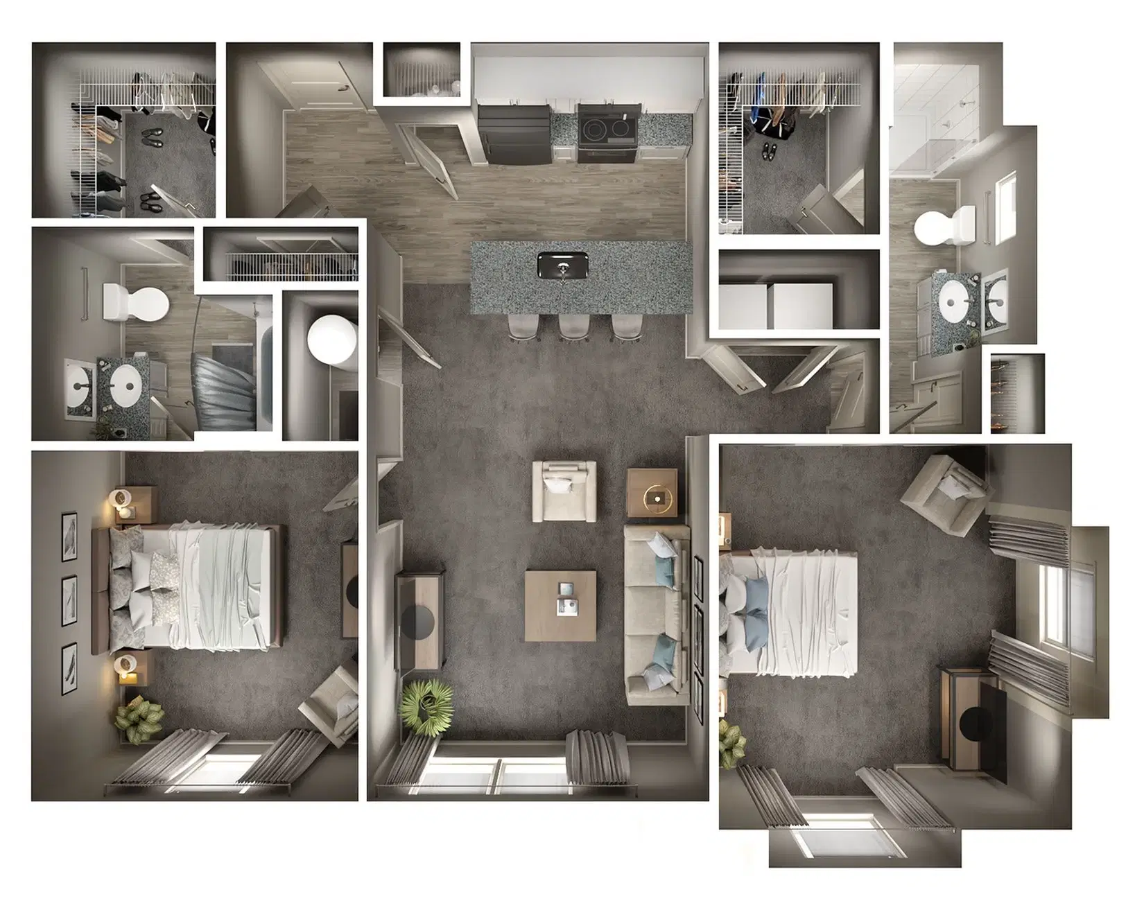 Lofts At Norton Crossing, Columbus – Maplewood - 2 Bed 2 Bath