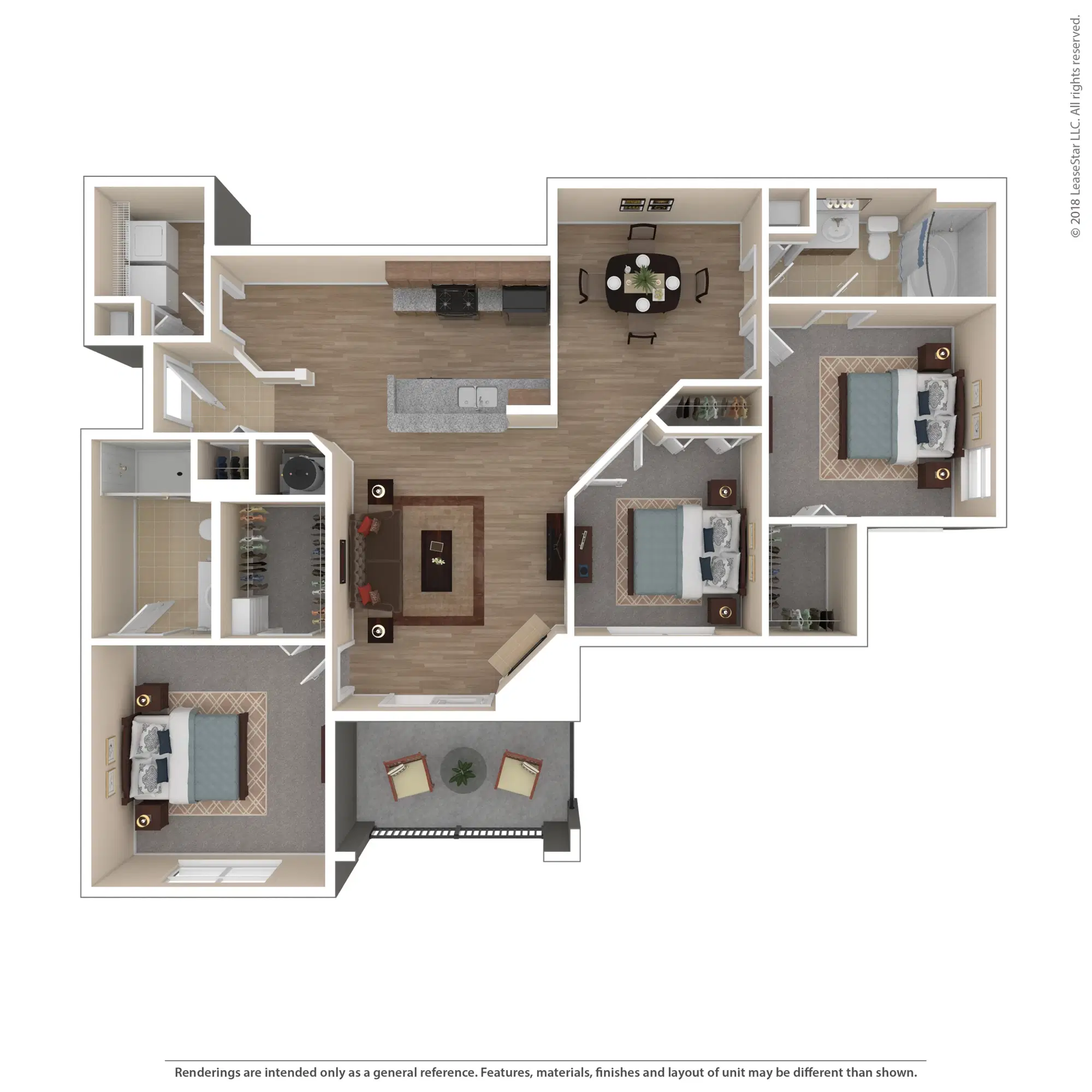 The Preserve At Forest Creek, Memphis – Sycamore - 3 Bed 2 Bath