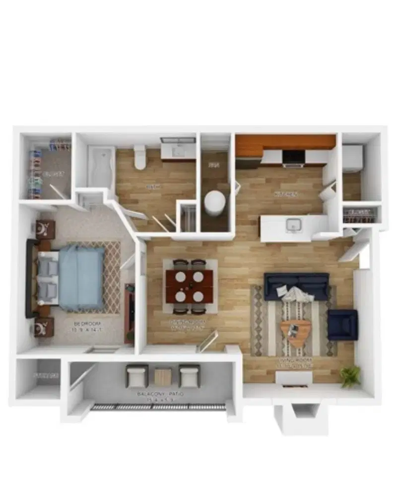 Polo Run, Yardley – The Alberta Legacy - 1 Bed 1 Bath