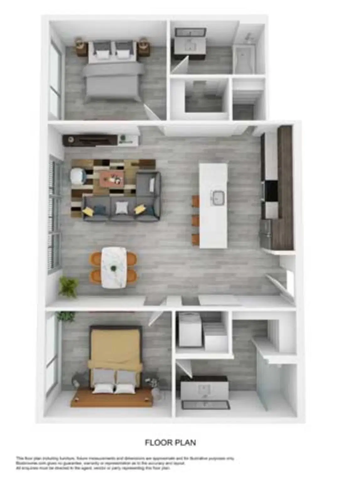 The 1785 Club Athens, Athens – Room in 2 Bedroom 2 Bathroom | 2x2 E