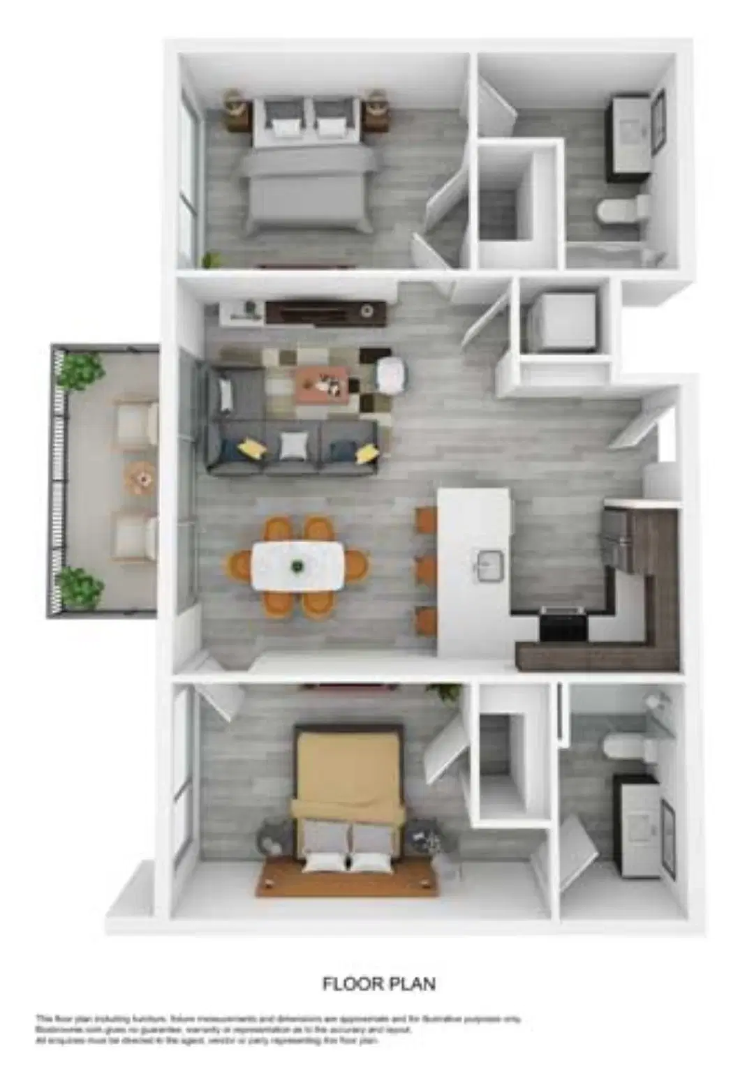 The 1785 Club Athens, Athens – Room in 2 Bedroom 2 Bathroom | 2x2 A