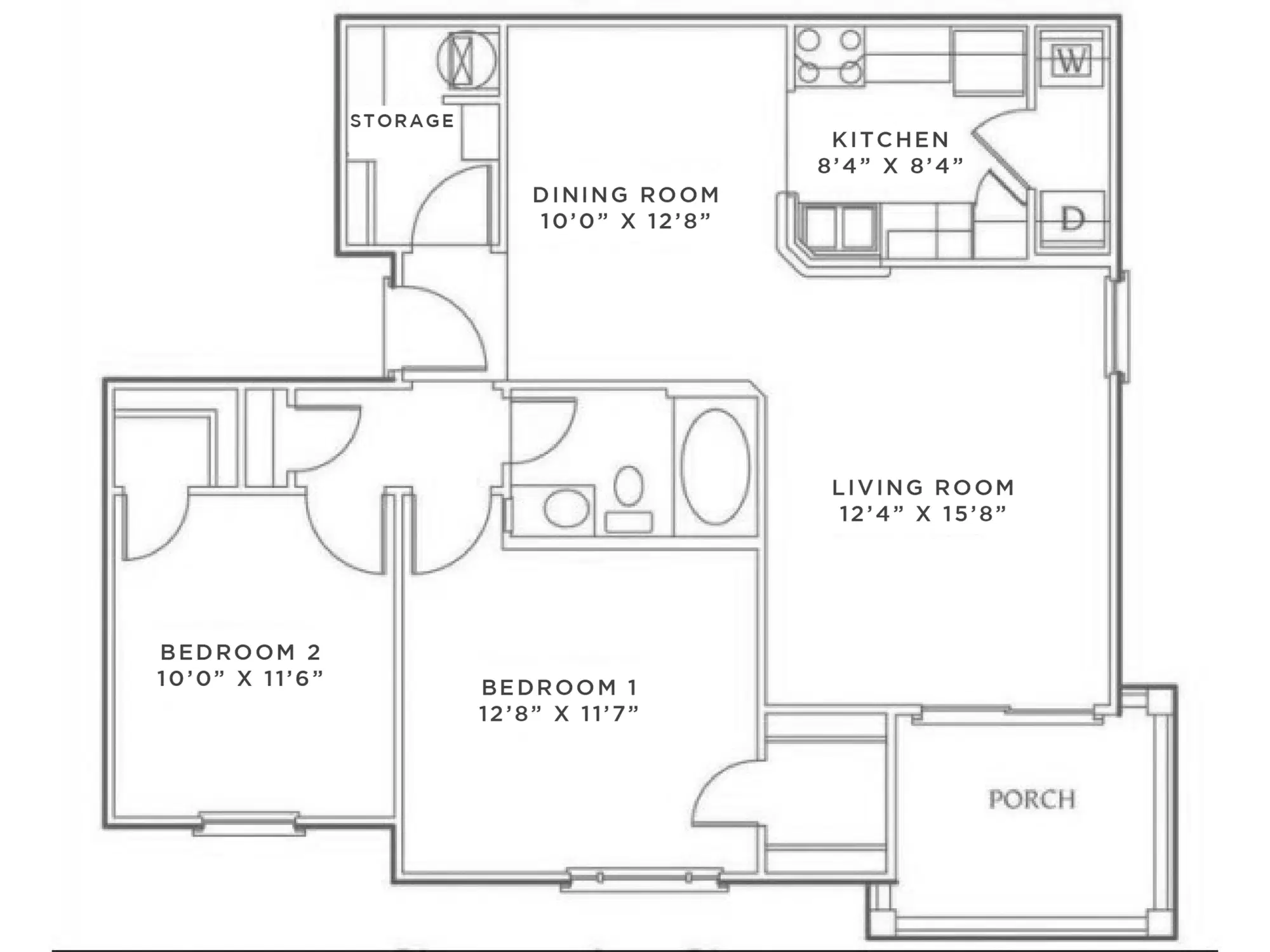 The Park At Salisbury, Midlothian – Banbury Renovated - 2 Bed 1 Bath