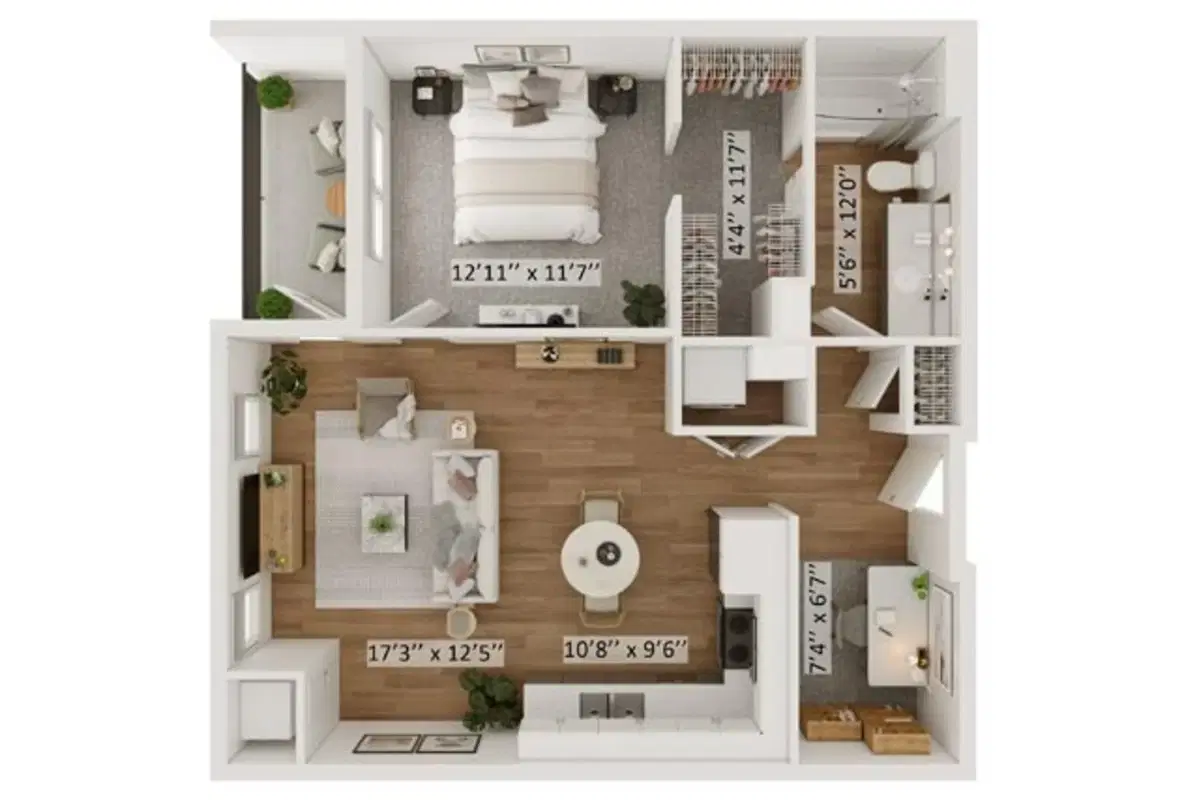 Minnetonka Station, Minnetonka – Parker I - 1 Bed 1 Bath