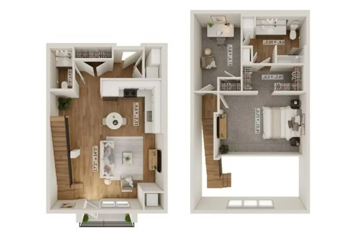 Minnetonka Station, Minnetonka – Hadley C Townhome - 2 Bed 1.5 Bath