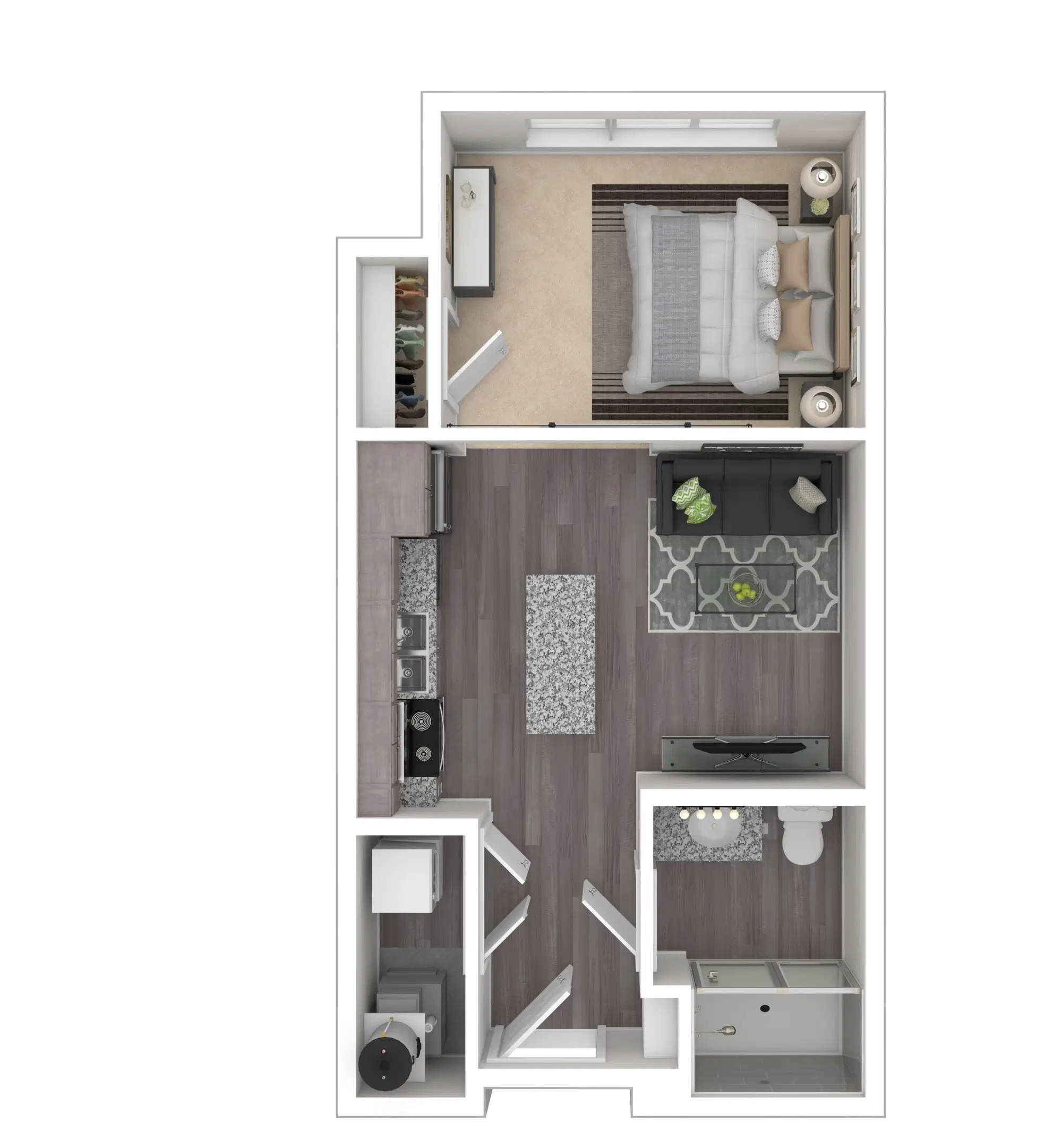 Normandy, Columbus – S1-1 - Studio
