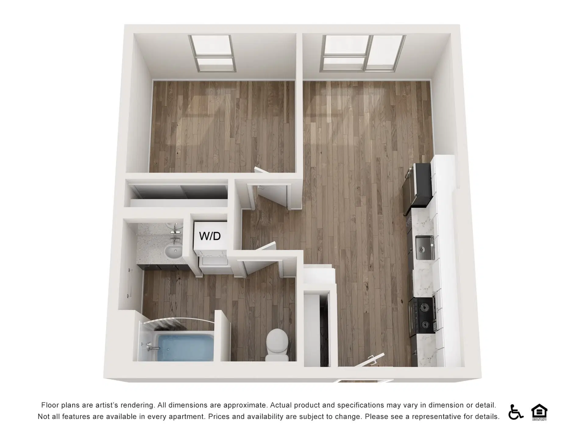 River Trail Village 1, Napa – 1 Bedroom 1 Bathroom | 1x1