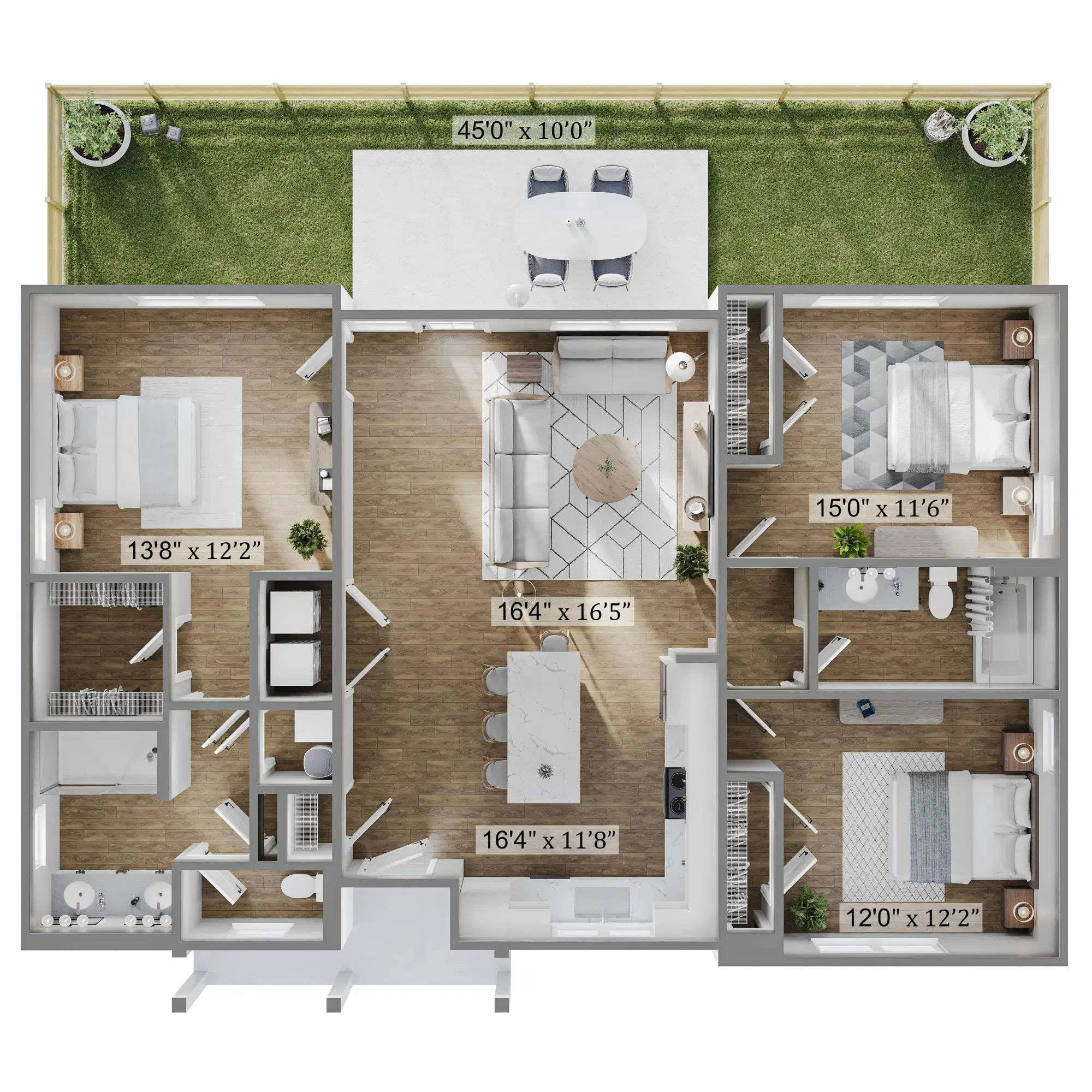 Stillwell Jerome, Plain City – The Retreat - 3 Bed 2 Bath