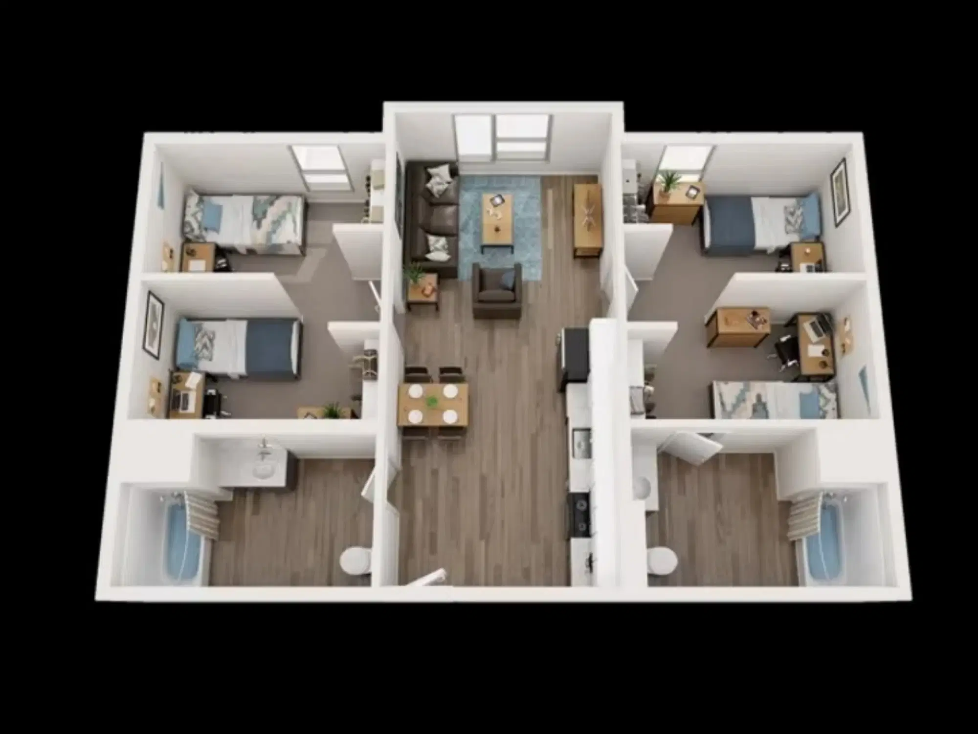 River Trail Village 2, Napa – Furnished 2x2 Room in 2 Bedroom 2 Bathroom