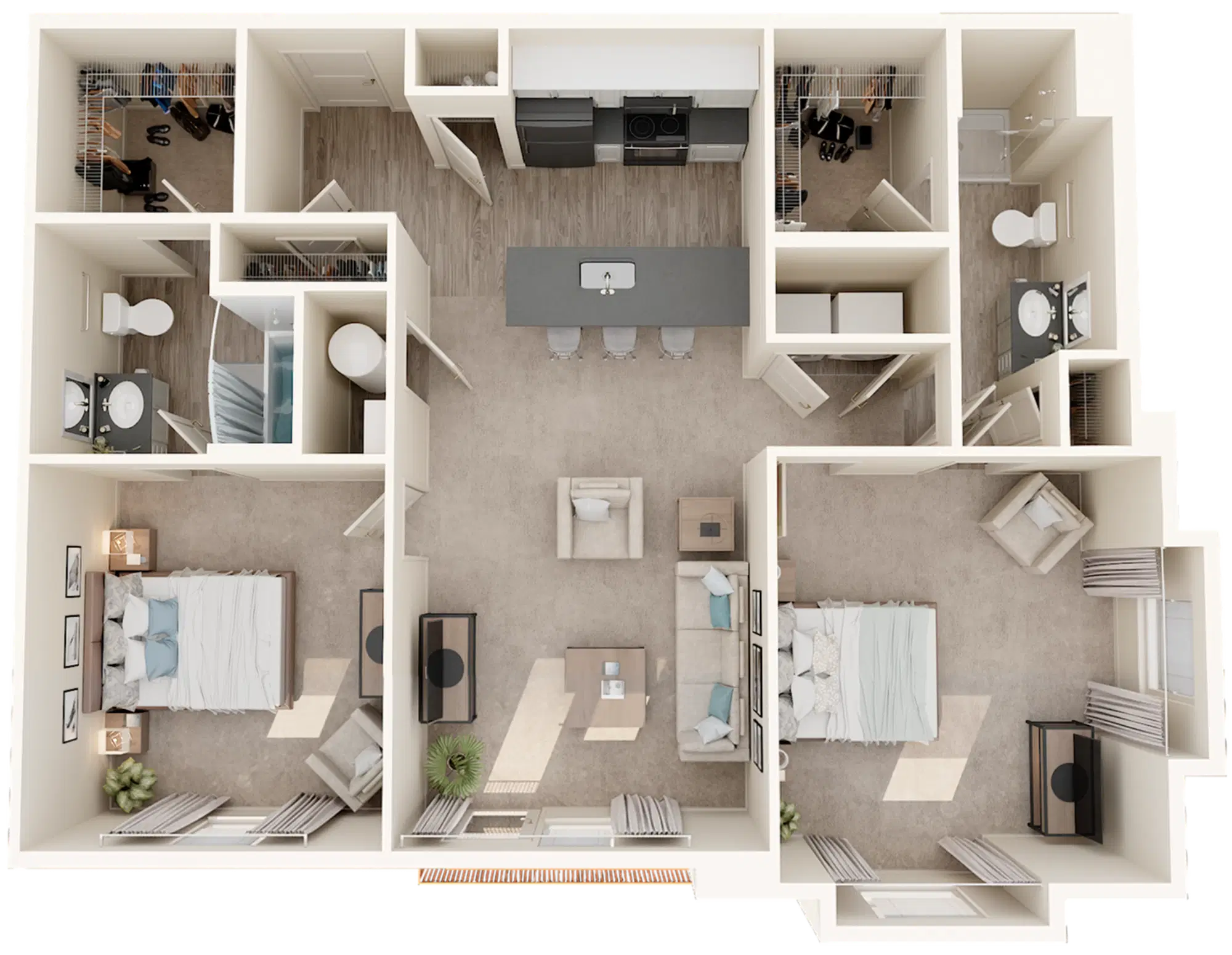 Marina Lofts, Toledo – Room in 2 Bedroom 2 Bathroom | The Park