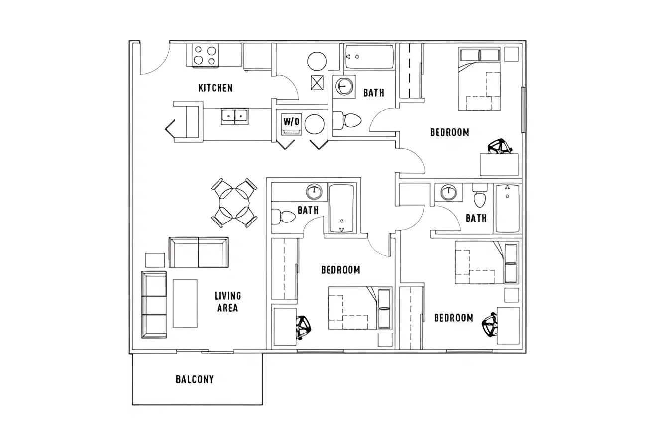 Entrada Real, Tucson – Room in 3 Bed - 3 Bath Oeste