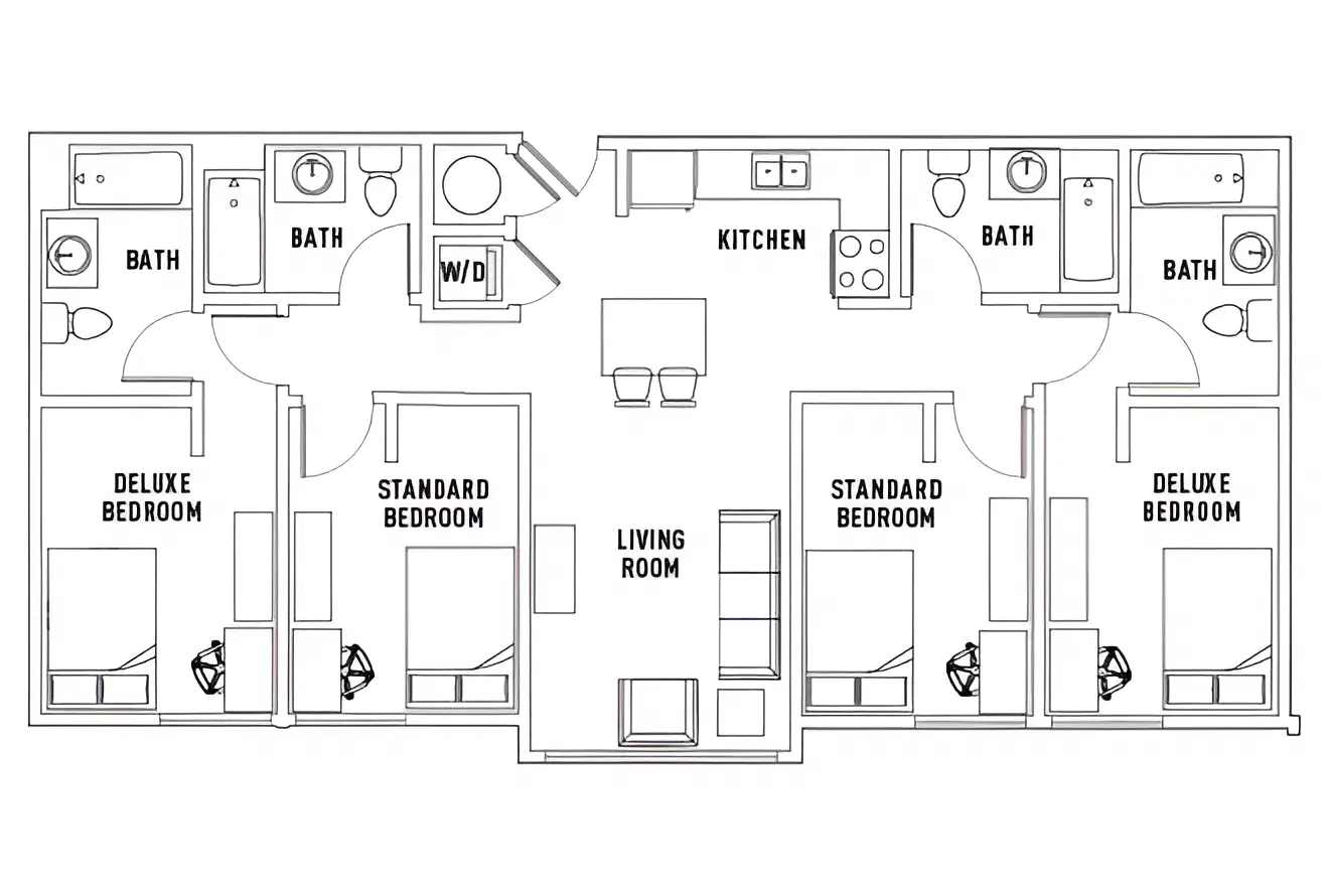 State, Fort Collins – Room in 4 Bed - 4 Bath A