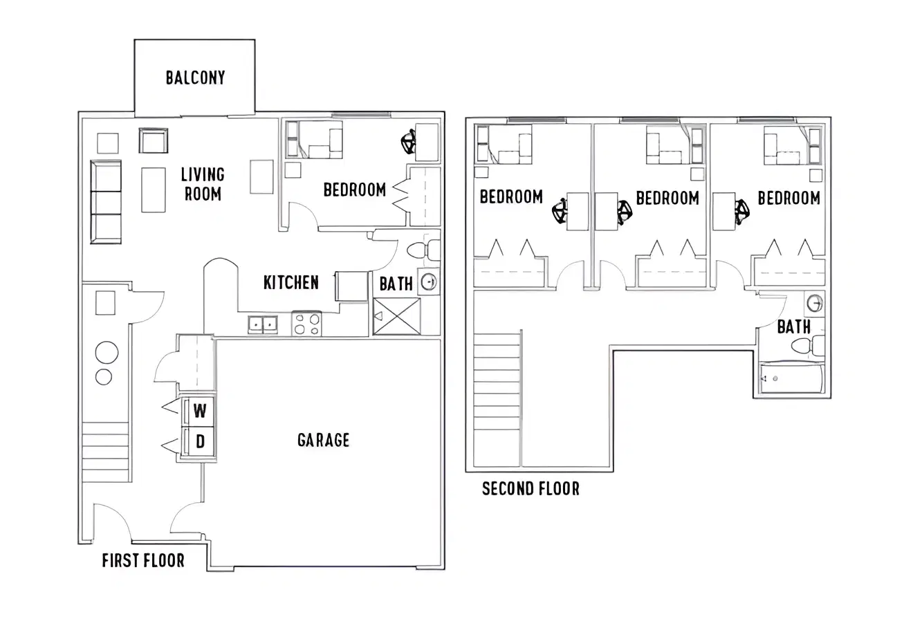 The Summit & Jacob Heights, Mankato – Room in Jacob Heights 4 Bed - 2 Bath B