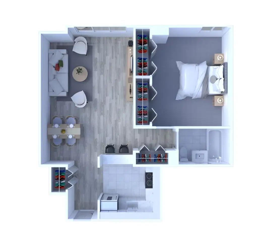 Maple Grove, Chicago – 1 Bed 1 Bath