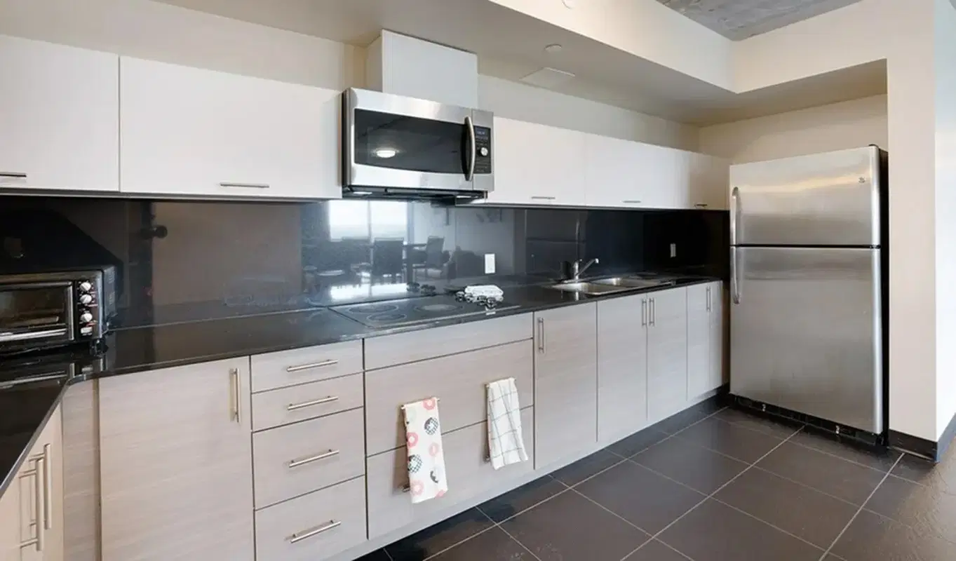 MyRez On Lester, Waterloo – Kitchen