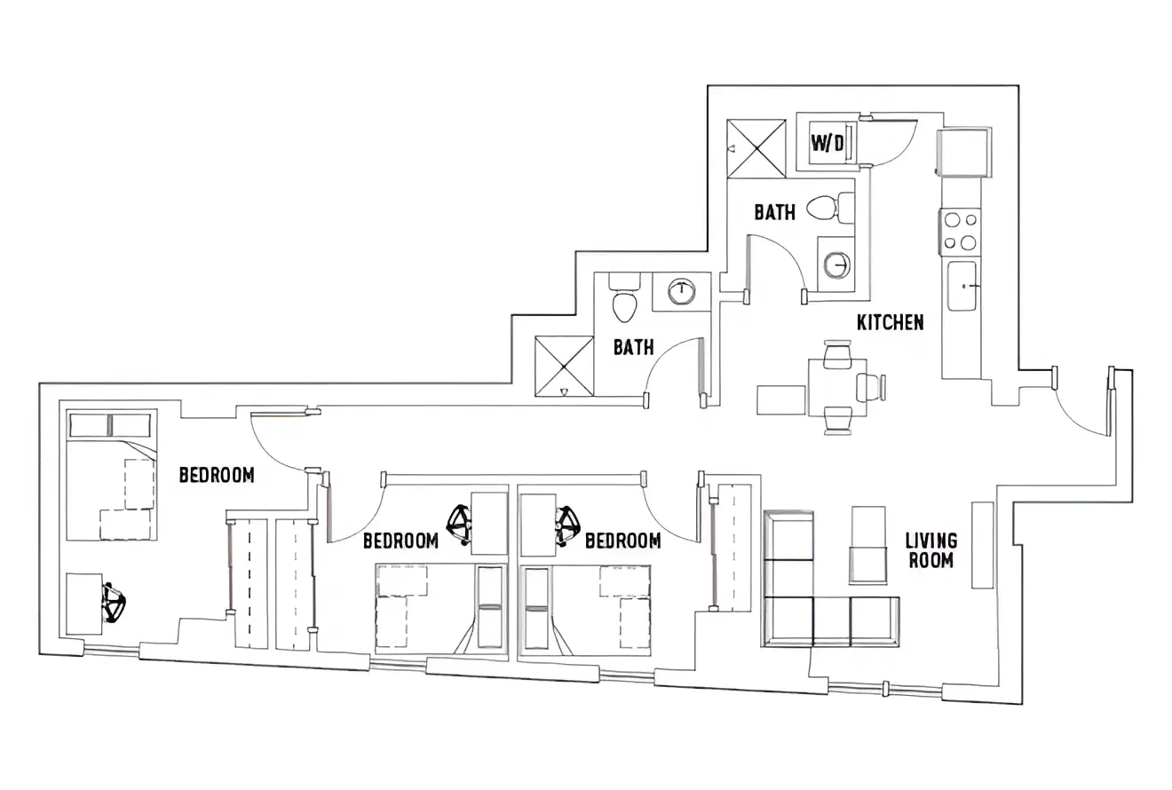 959 Franklin, Eugene – Room in 3 Bed - 2 Bath