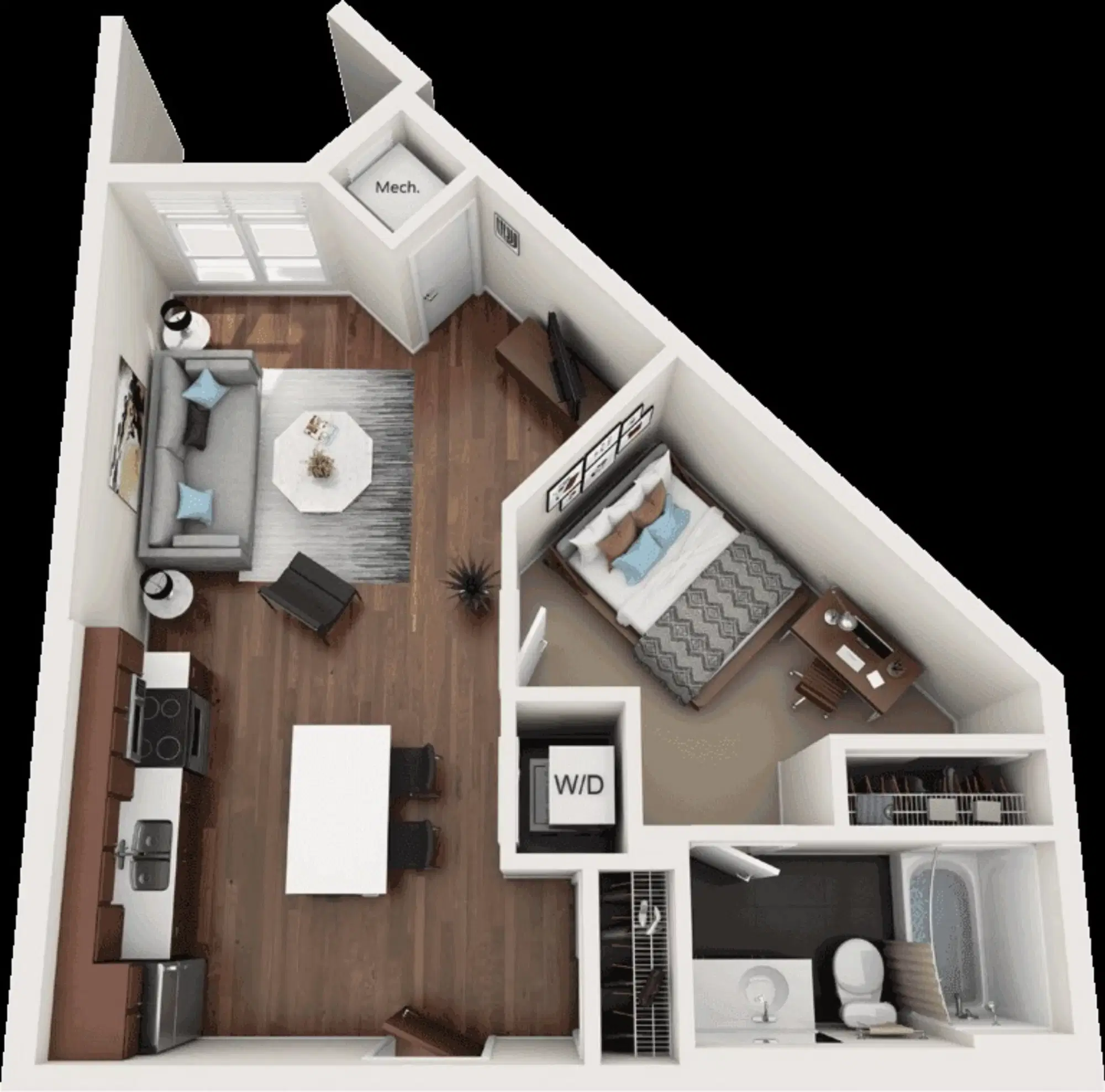 WaHu, Minneapolis – 1 Bedroom 1 Bathroom