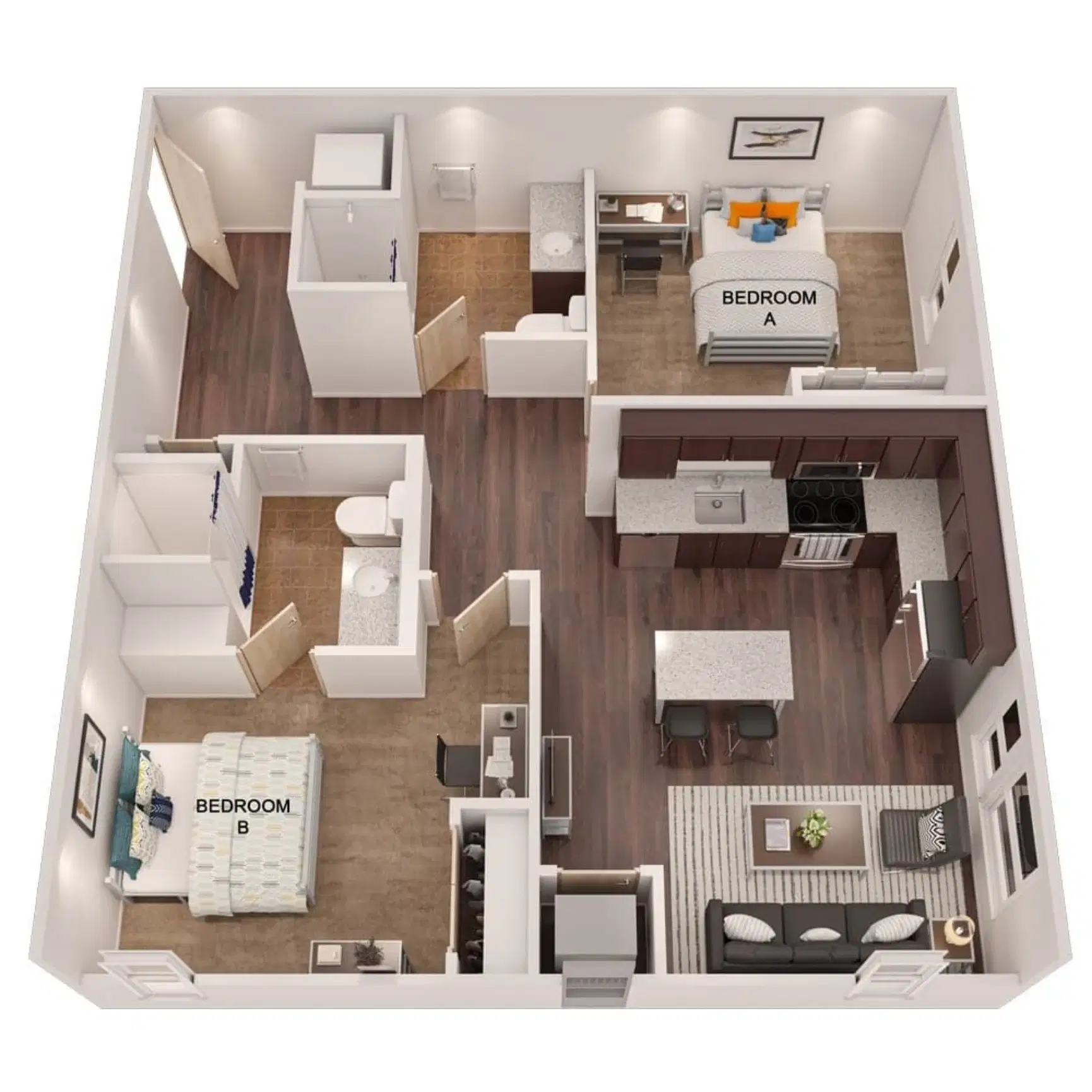 The 700 On Washington, Minneapolis – 2 Bedroom 2 Bathroom