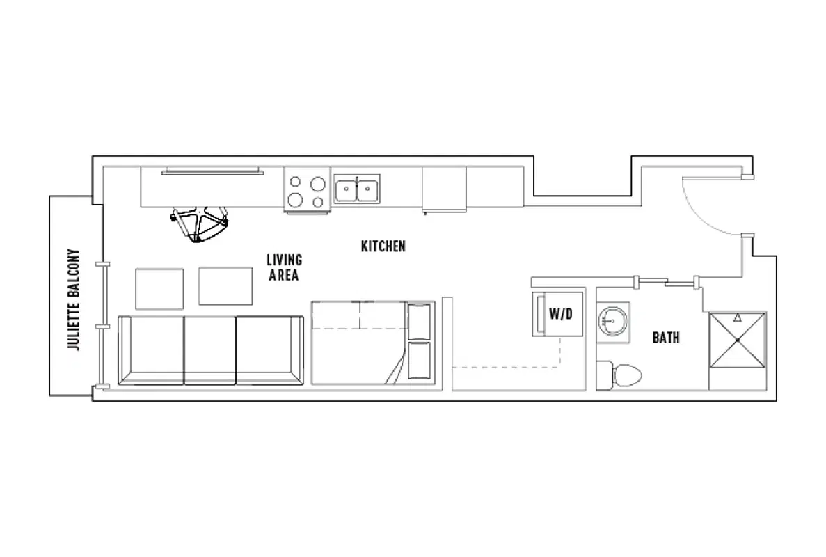 Campus Edge On Pierce, West Lafayette – Studio D